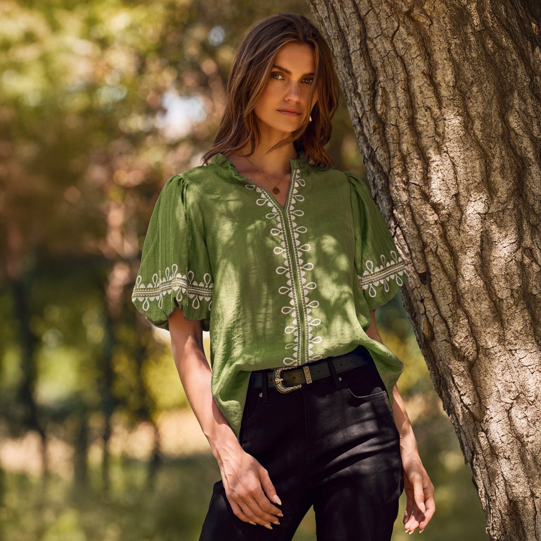 Amaryllis Blouse