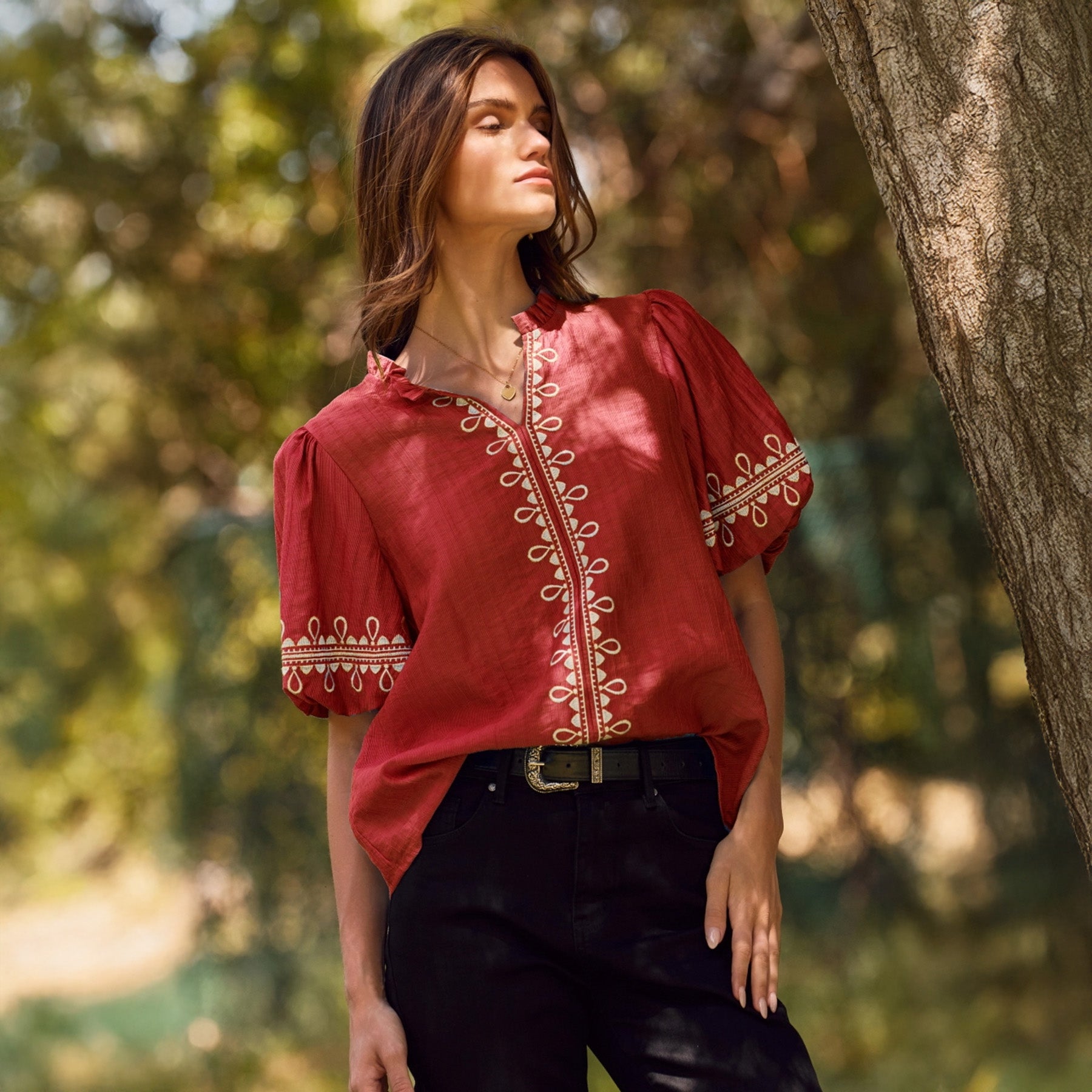 Amaryllis Blouse
