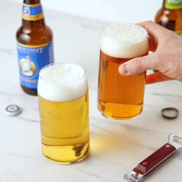Beer Can Pint Glass