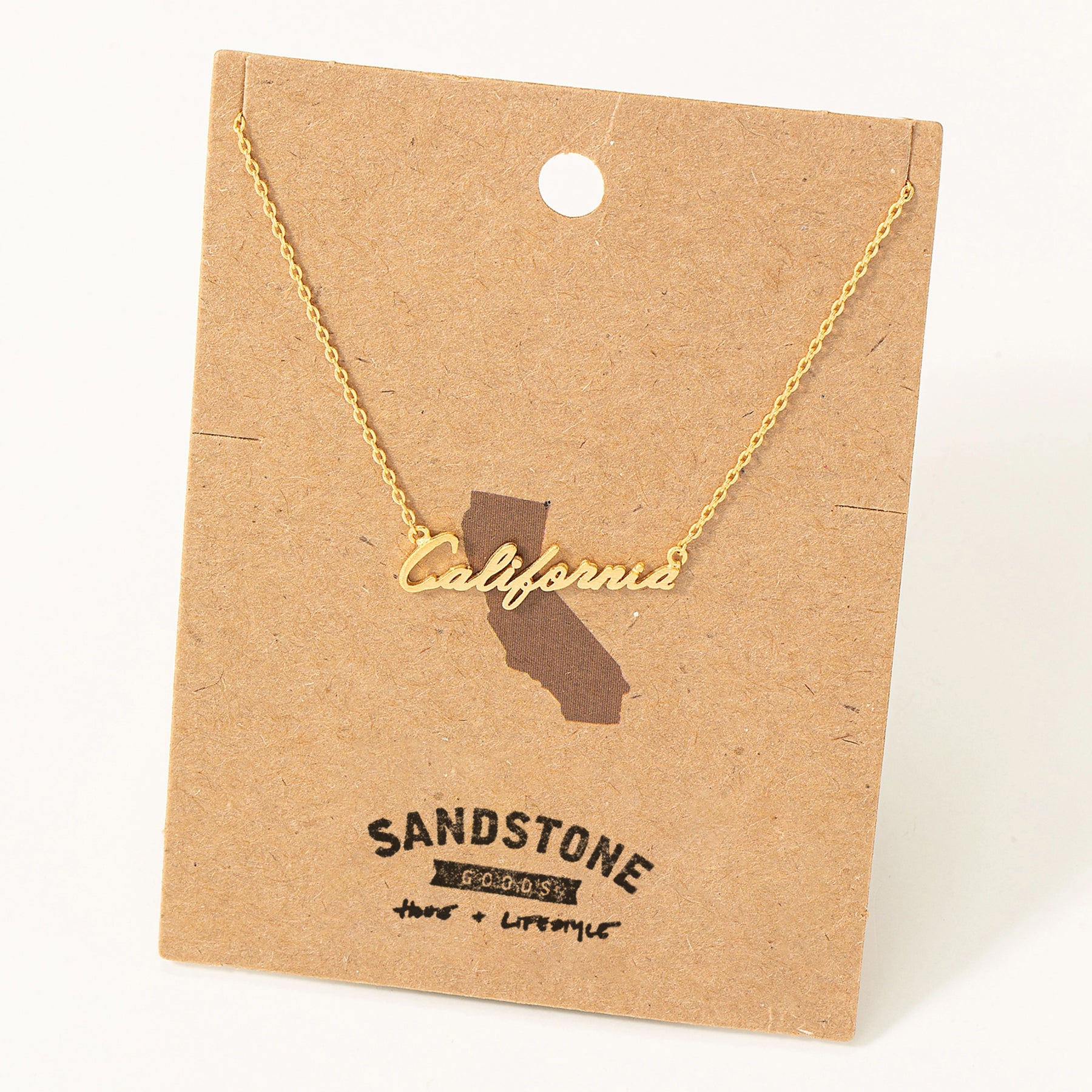 Cali Handwriting Necklace