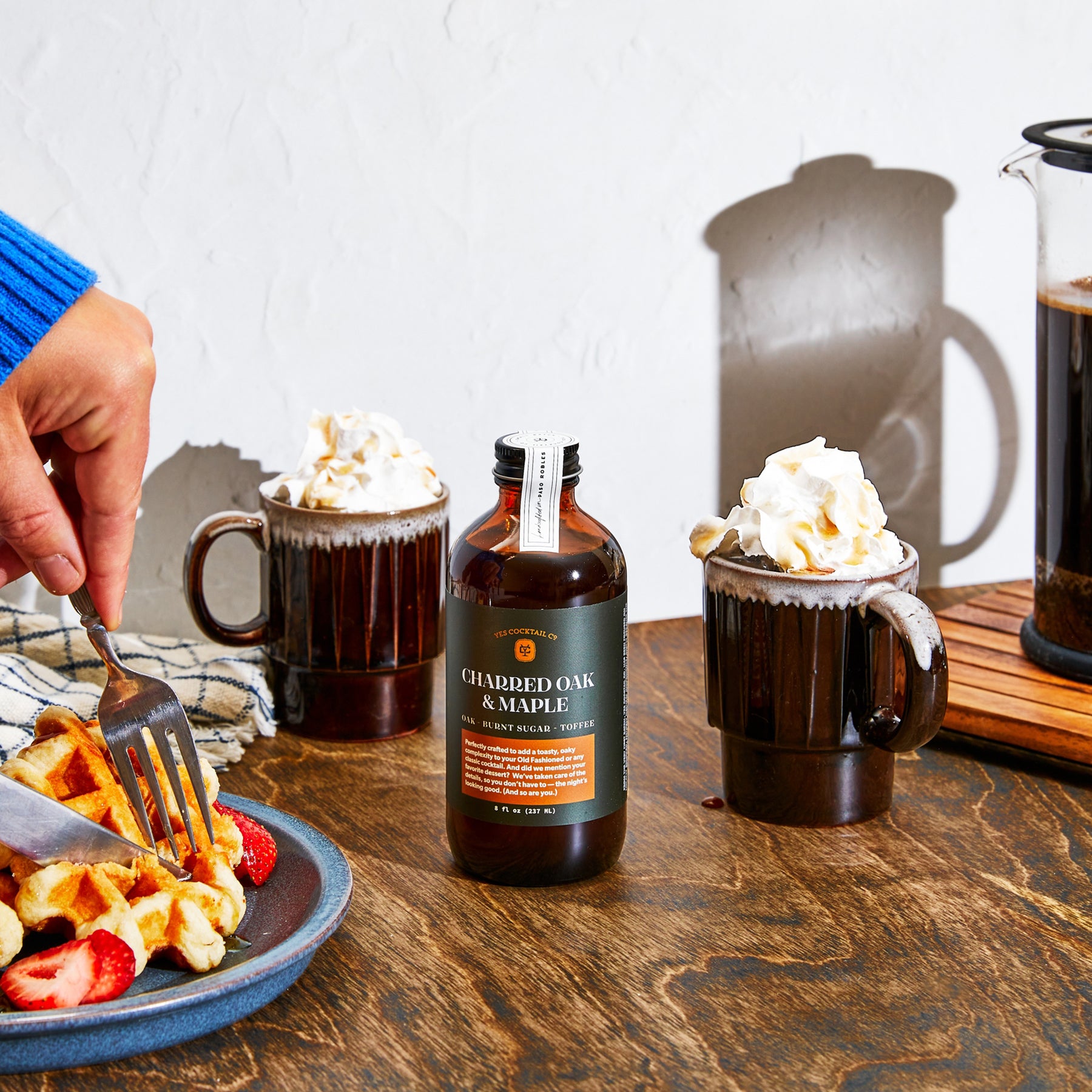 Charred Oak + Maple Syrup