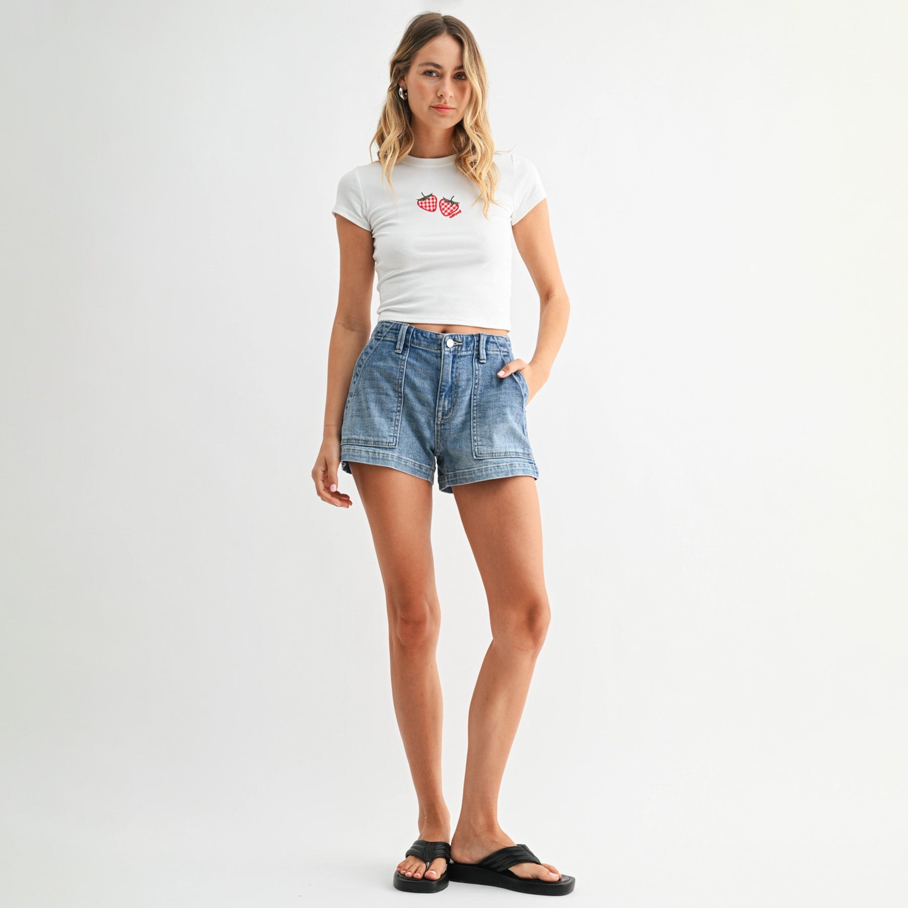 Pismo Denim Shorts