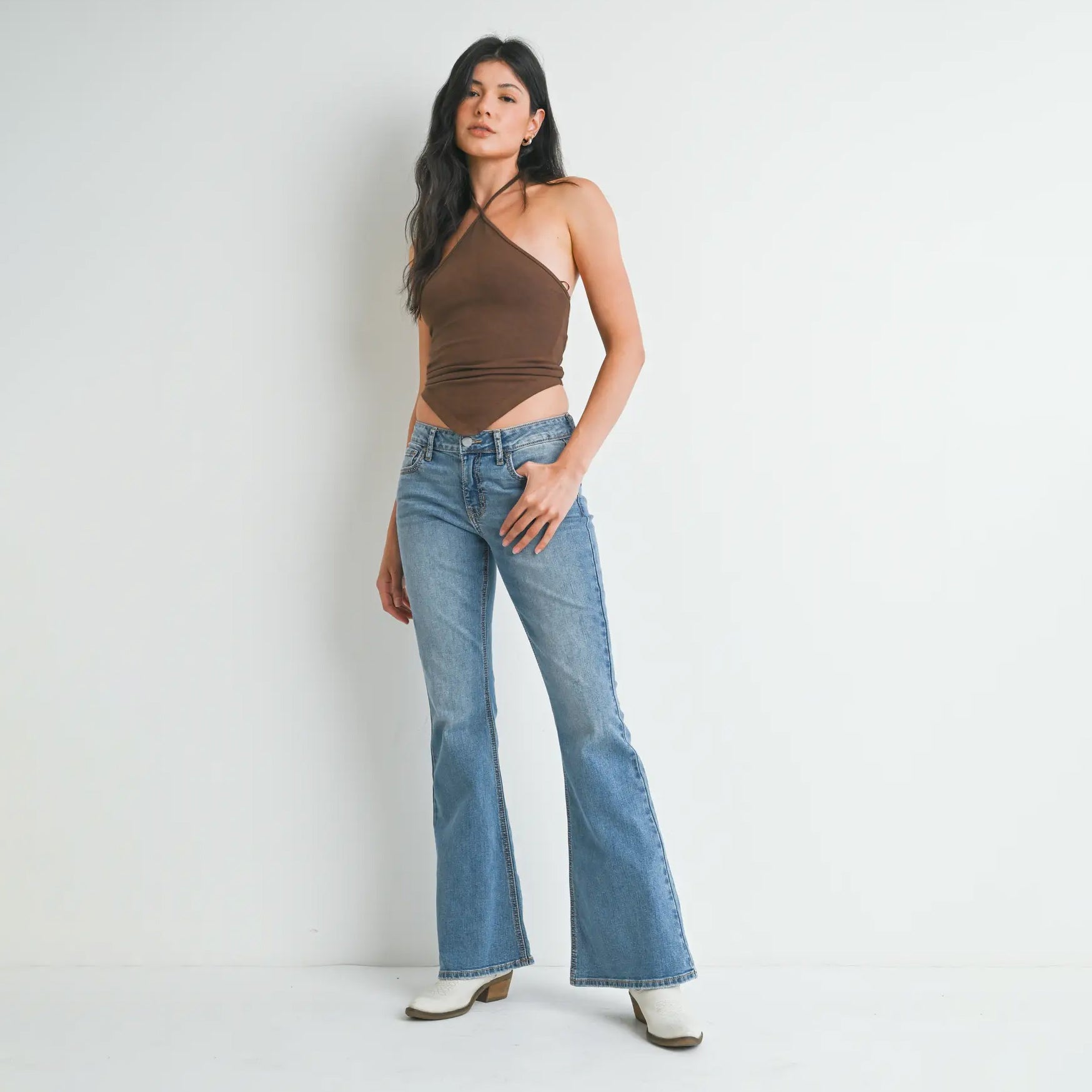 Jenny Low Rise Bootcut Jean