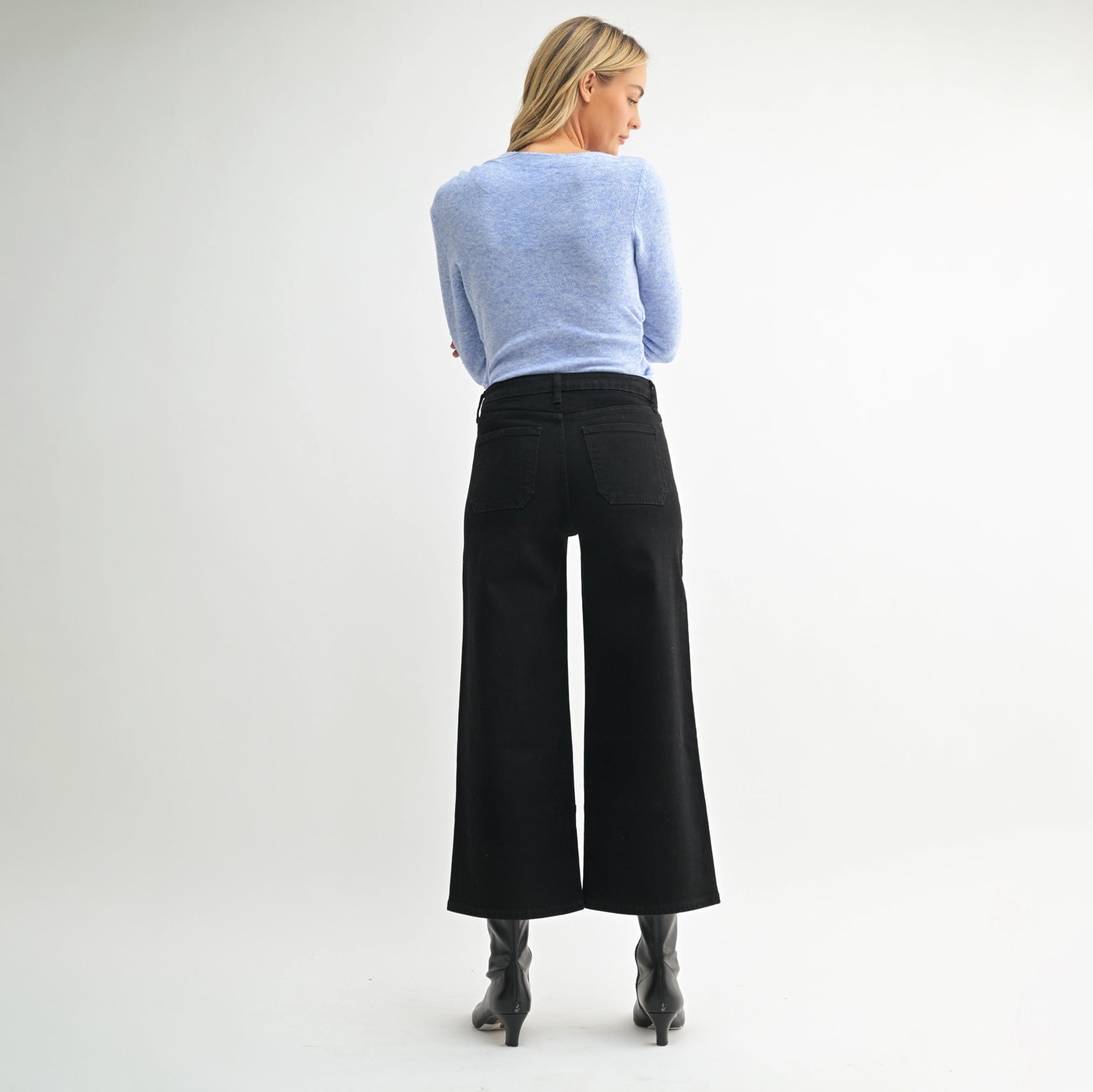 Rowan High Rise Crop Wide Leg