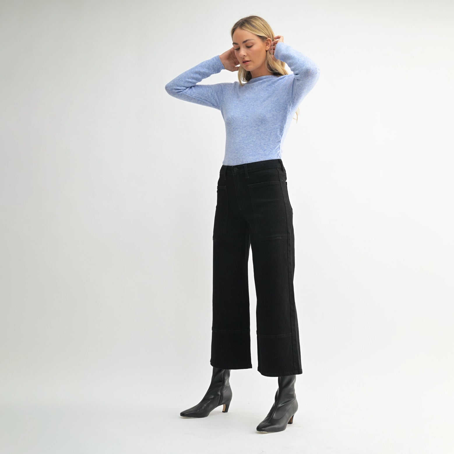 Rowan High Rise Crop Wide Leg