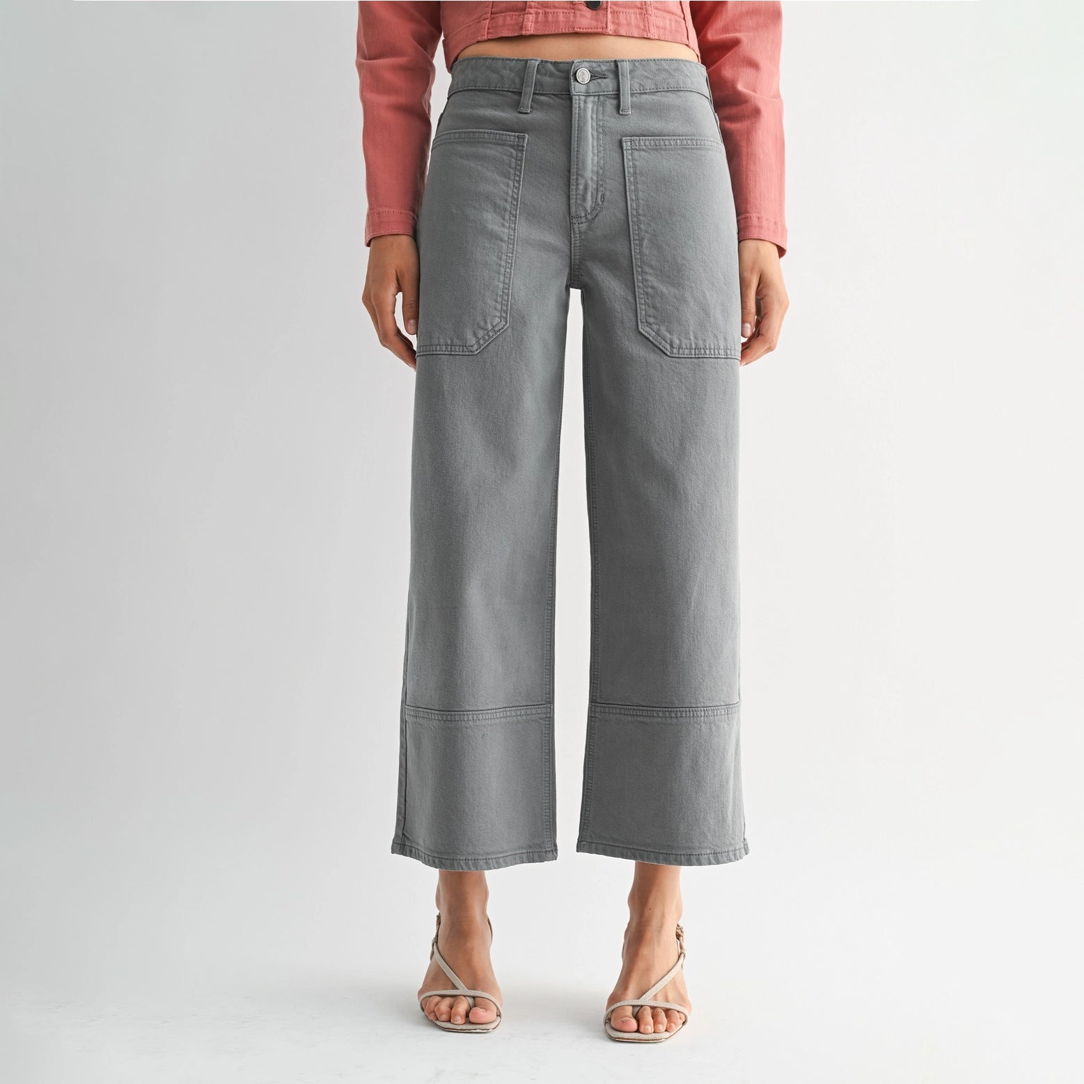Rowan High Rise Crop Wide Leg