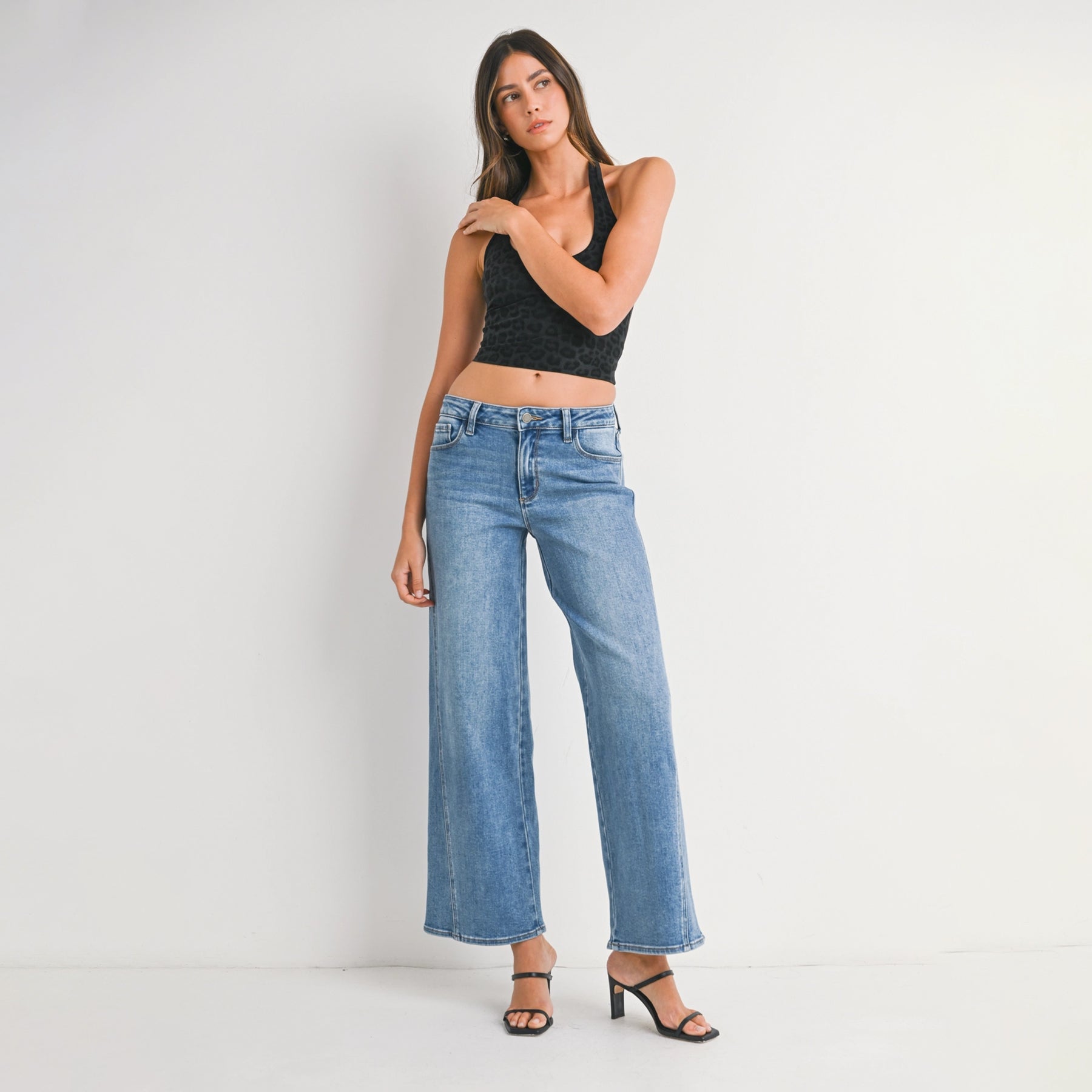Ellis Seamed Wide Leg