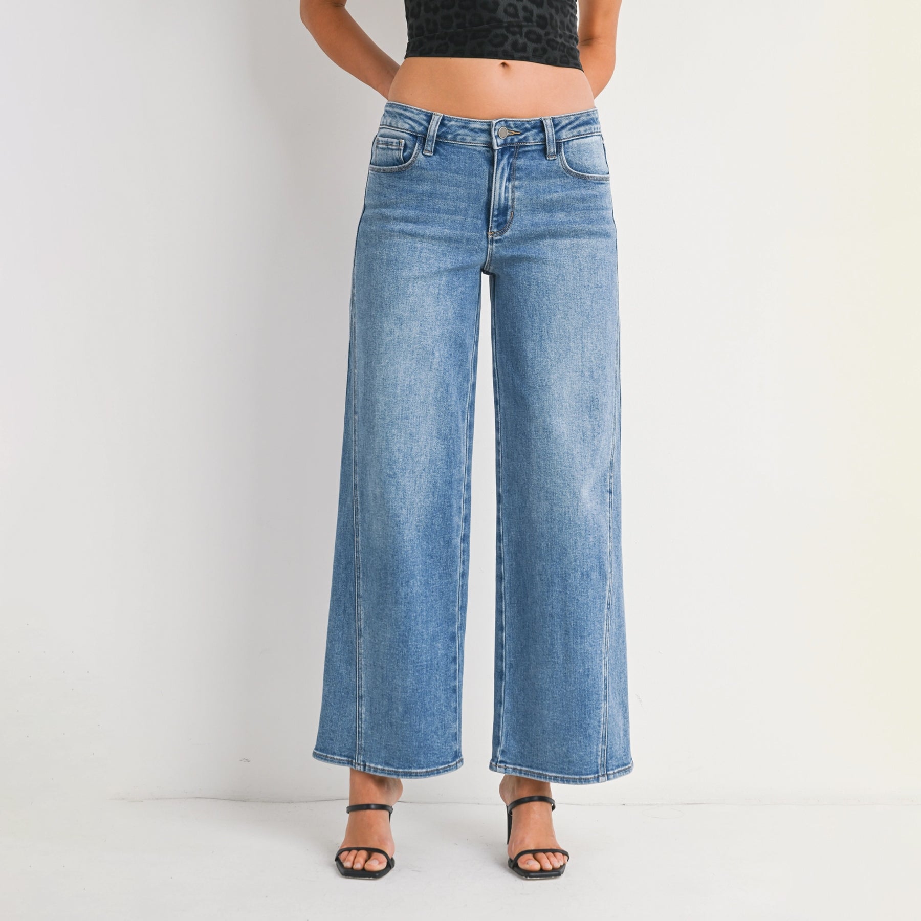 Ellis Seamed Wide Leg