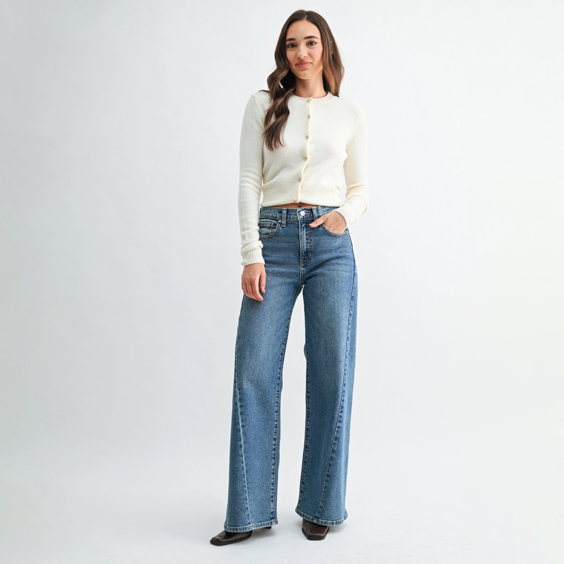 Lucia Twisted Seam Jean
