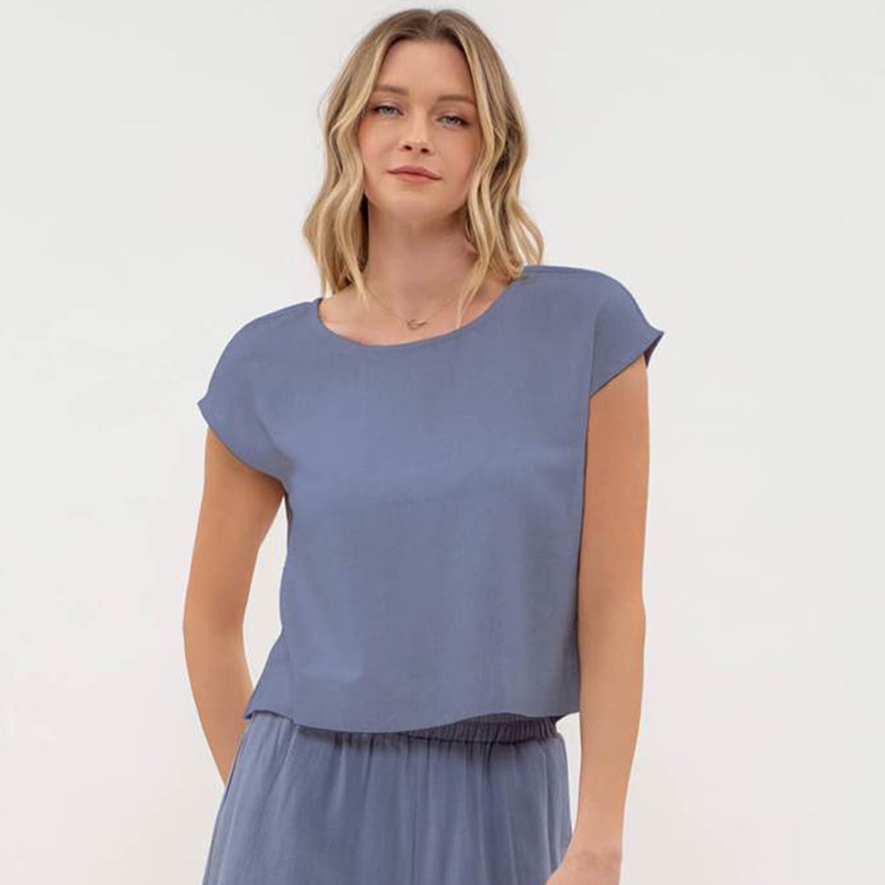 Eleni Linen Top