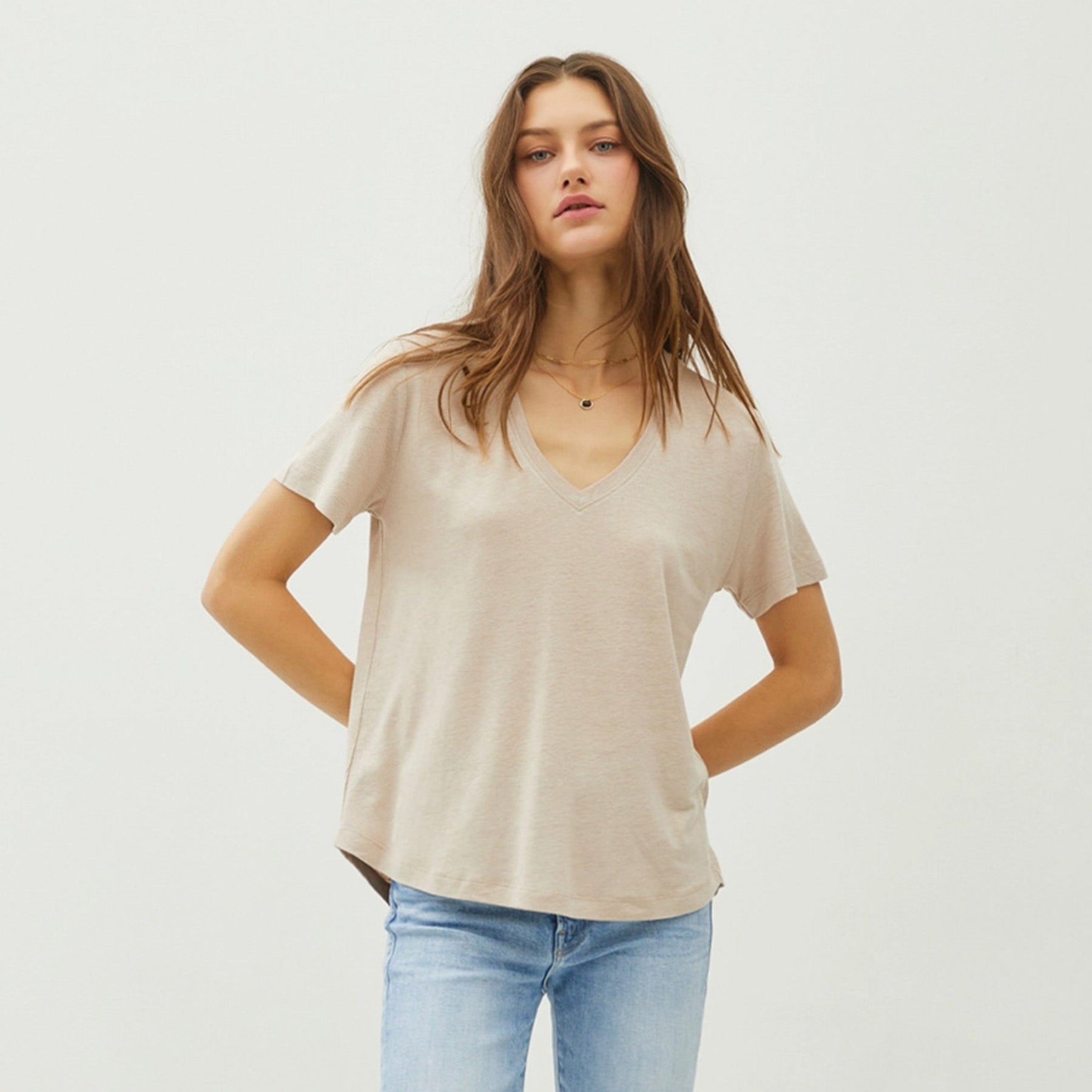 Essential V-Neck Tee