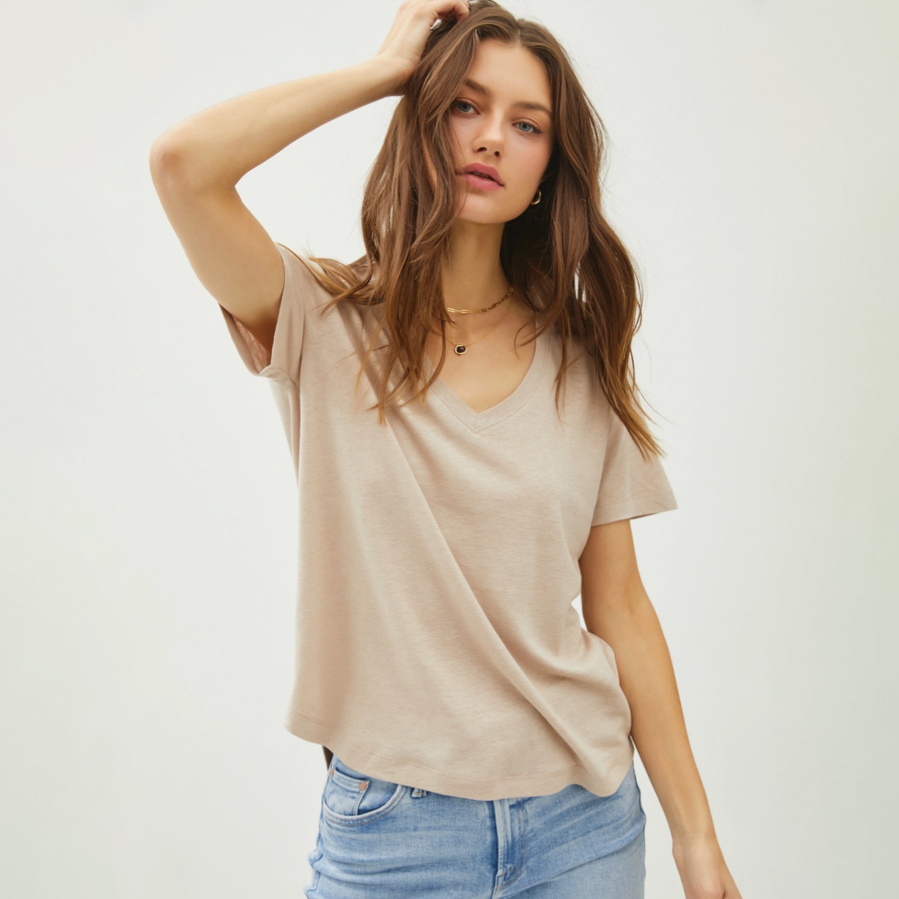 Essential V-Neck Tee