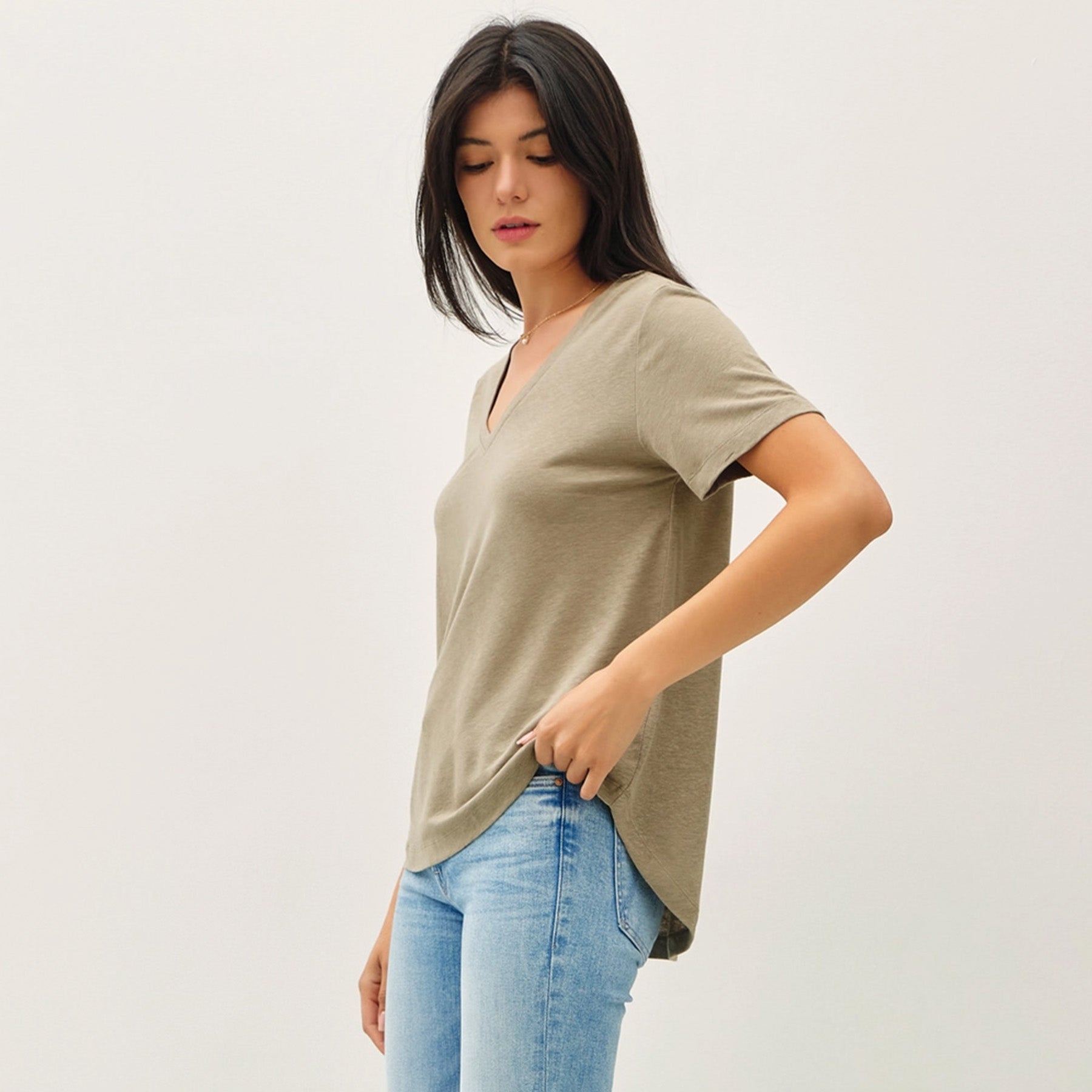 Essential V-Neck Tee