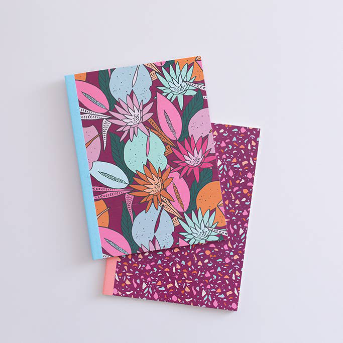 Floral Nights Notebook Set