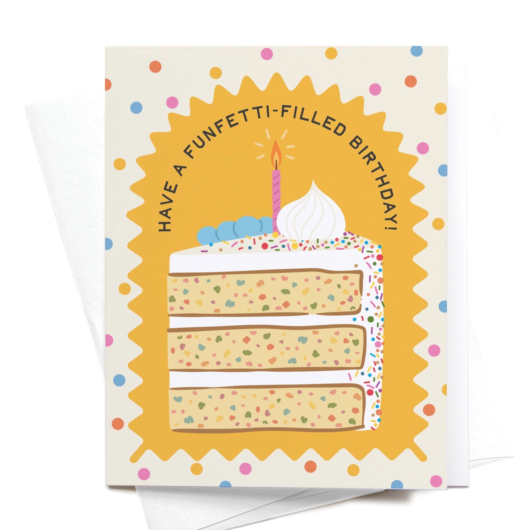 Funfetti Filled Birthday Card