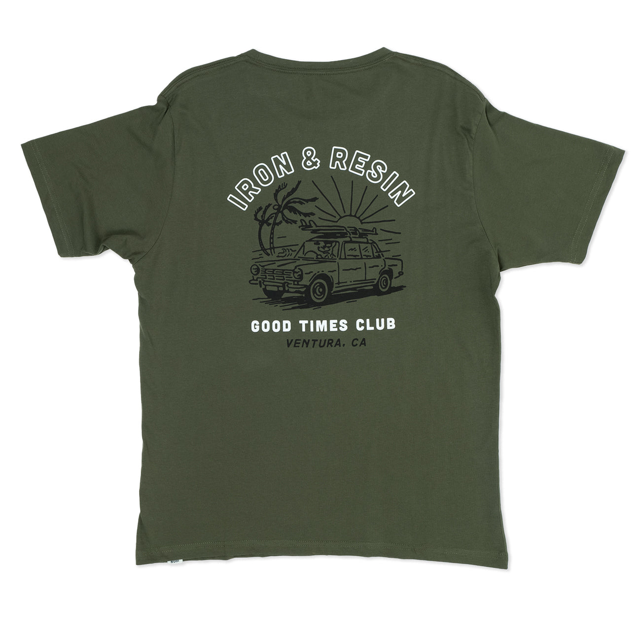 Good Times Club Pocket Tee