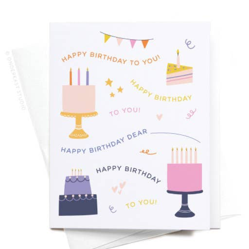 Happy Birthday Song Card