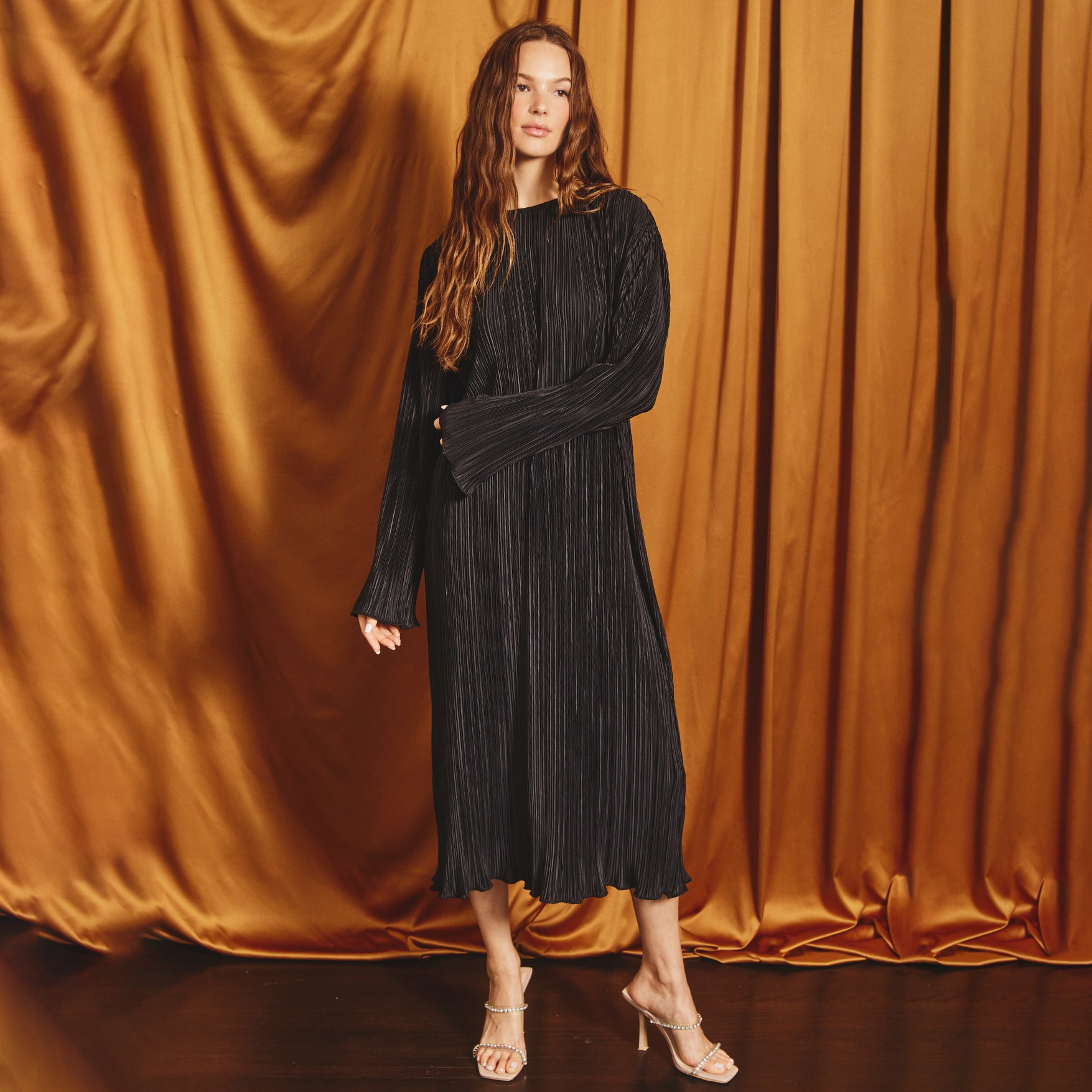 Helena Pleated Dress