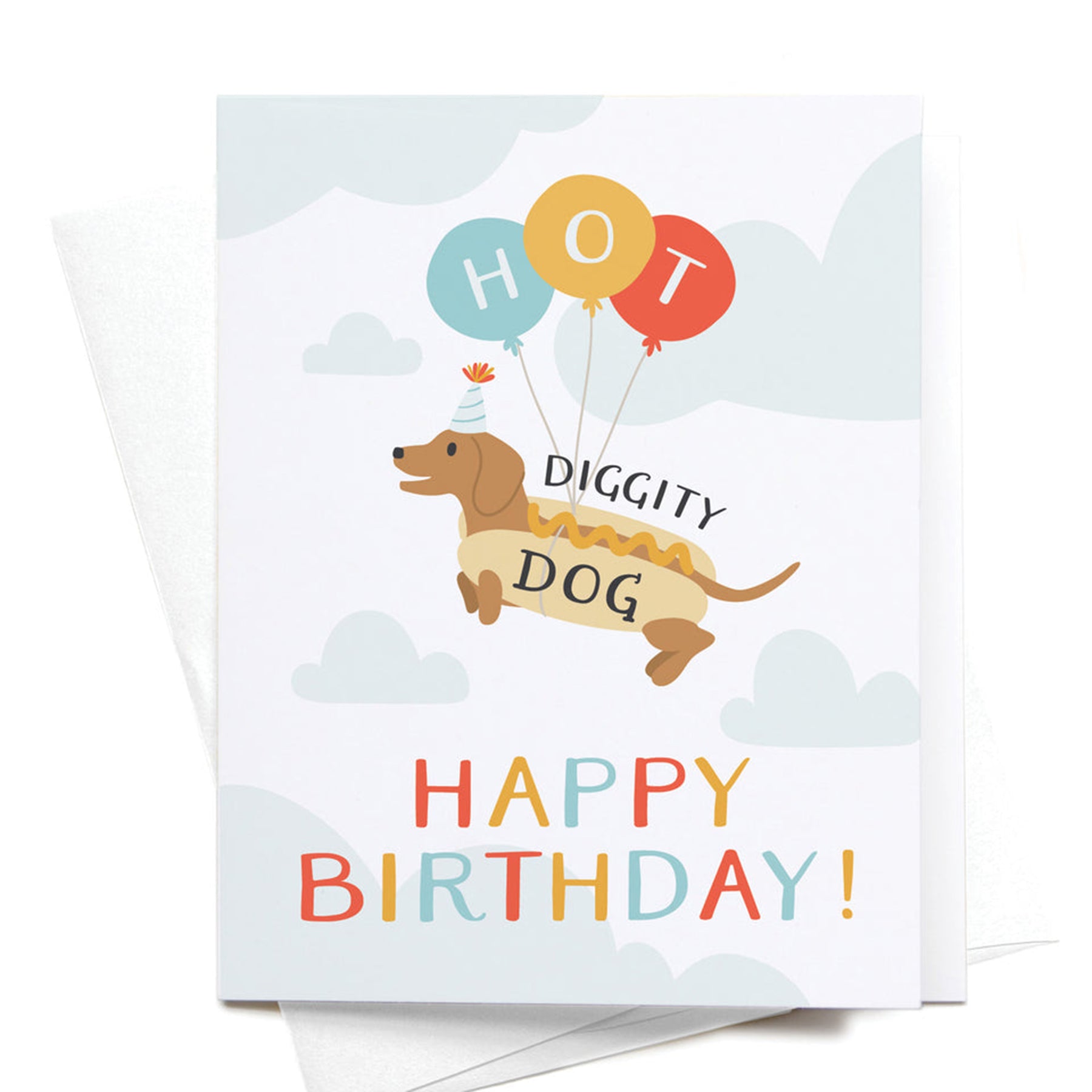 Hot Diggity Dog Card