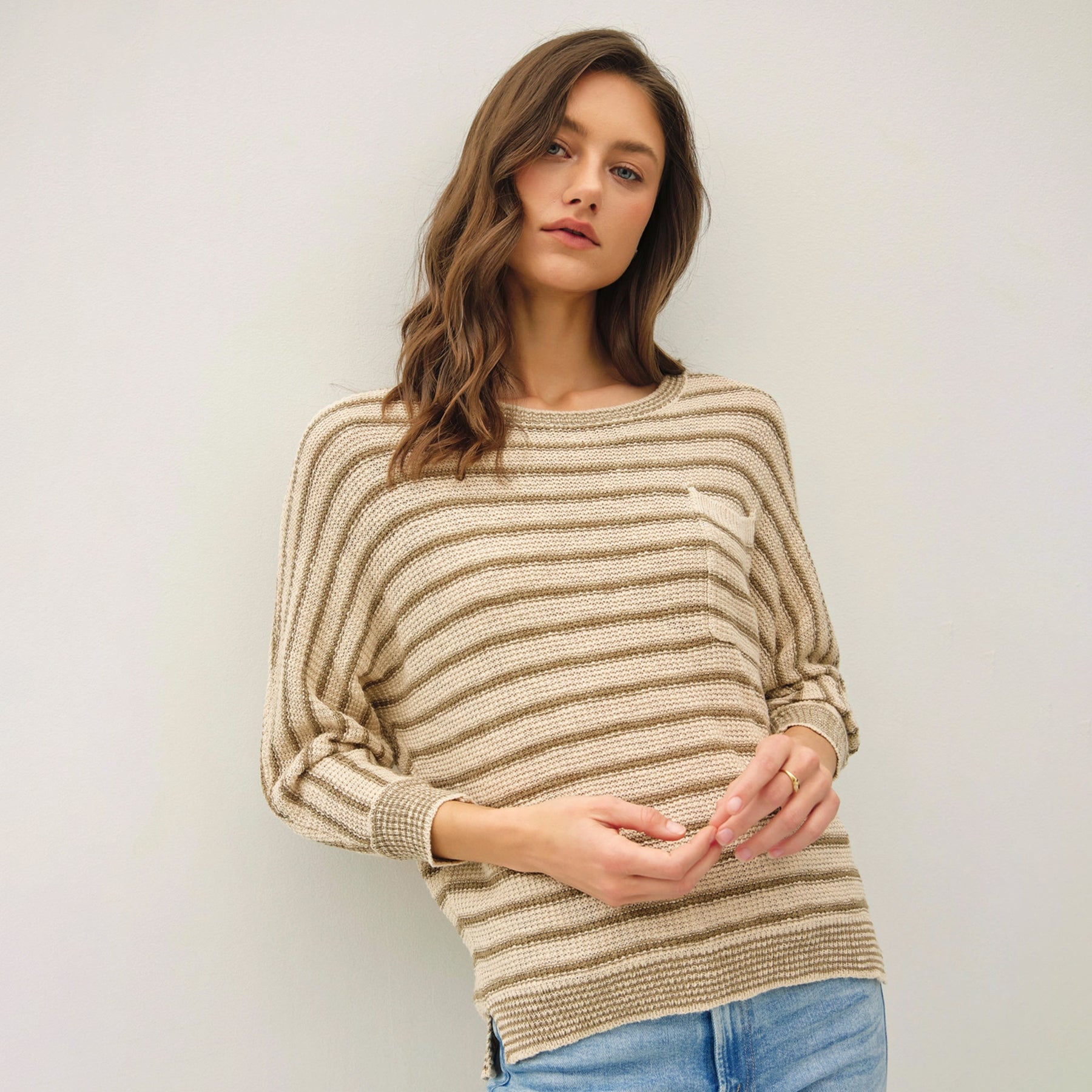 Lana Waffle Knit Sweater