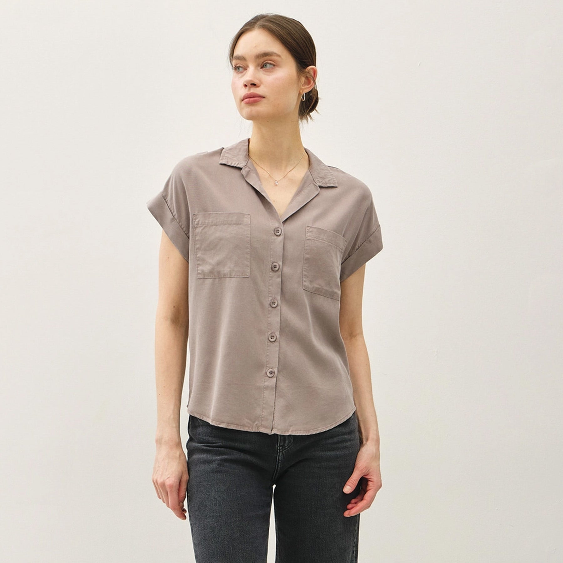 Larkin Button-Up Top
