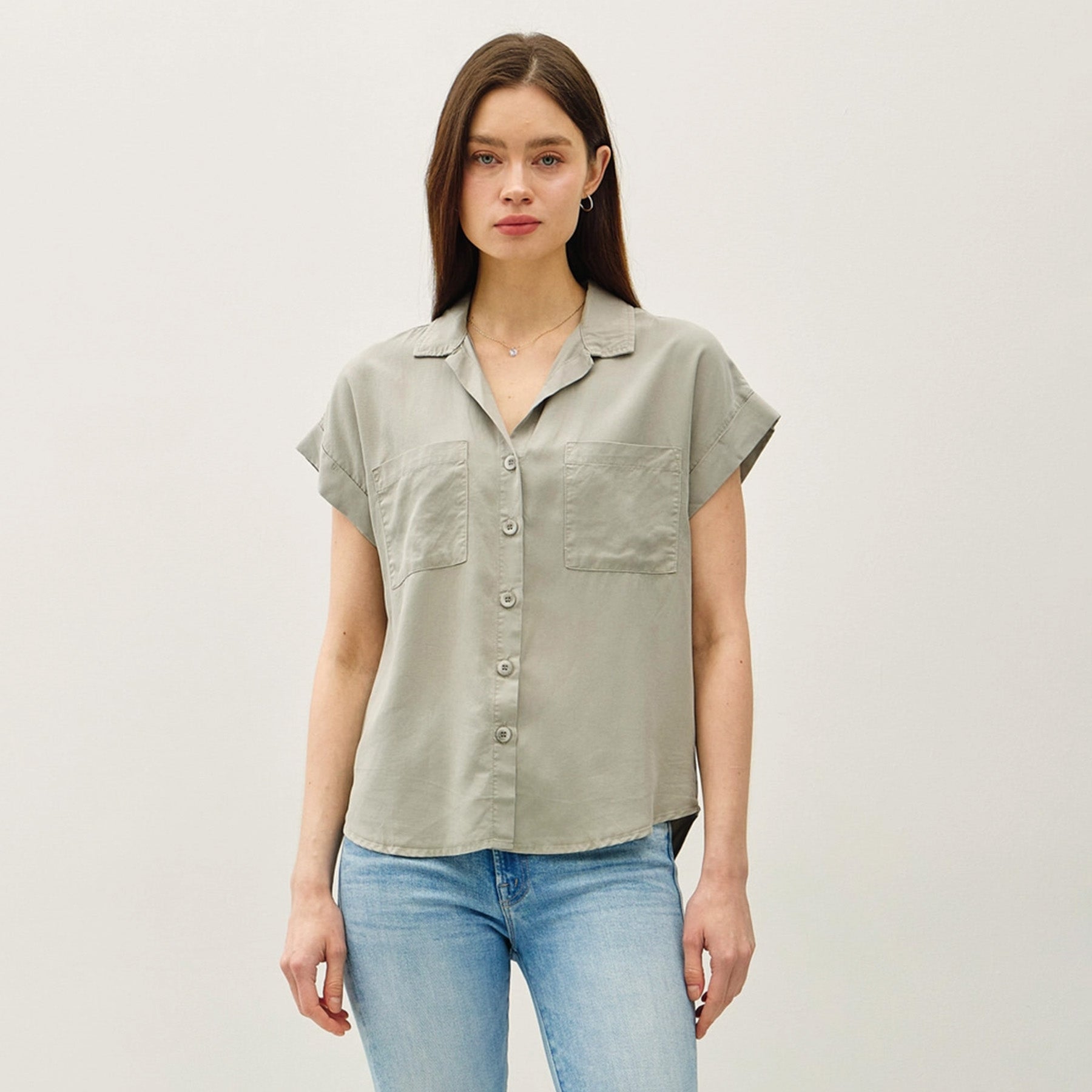 Larkin Button-Up Top