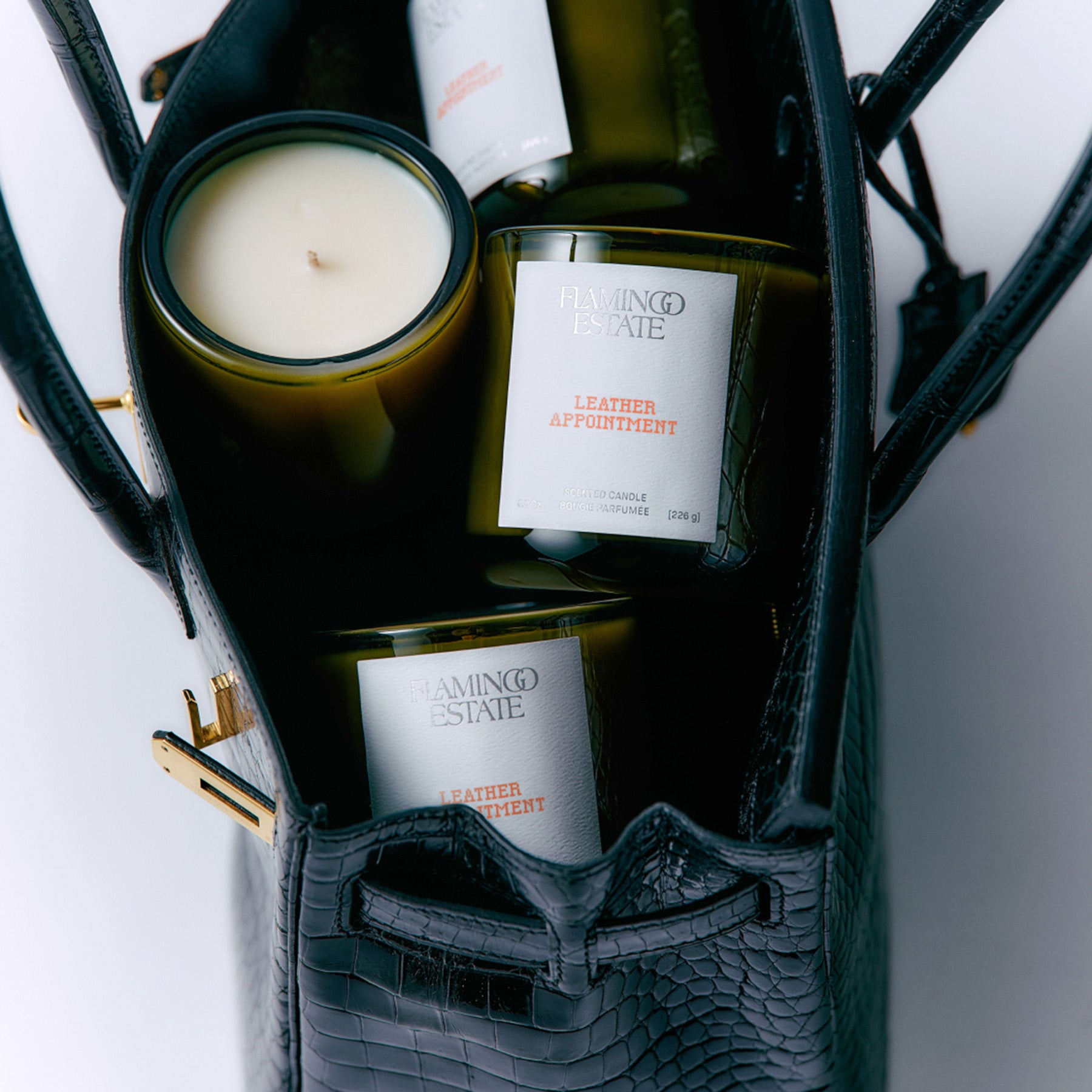 Leather Appointment Candle