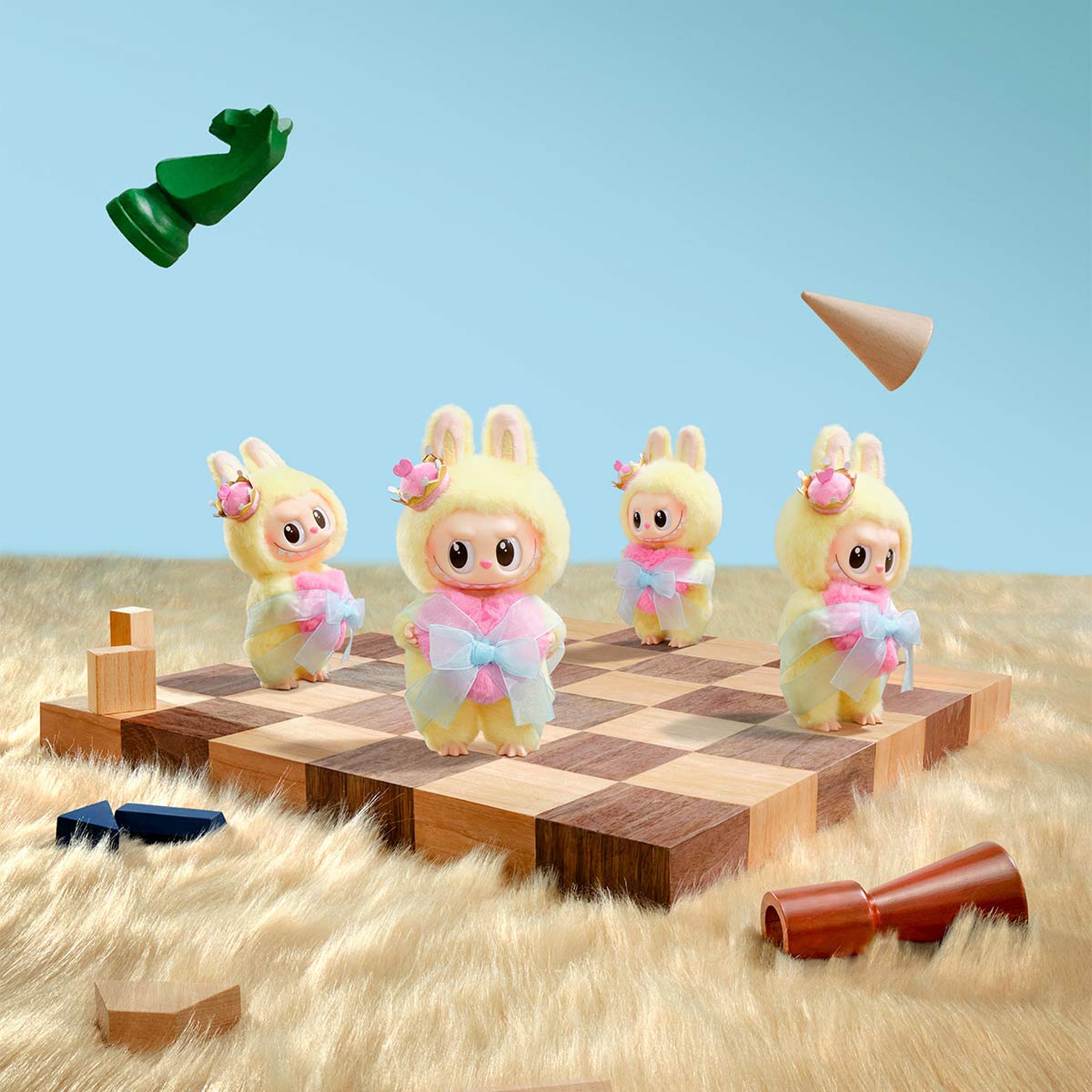 Let's Checkmate Vinyl Plush Hanging Card