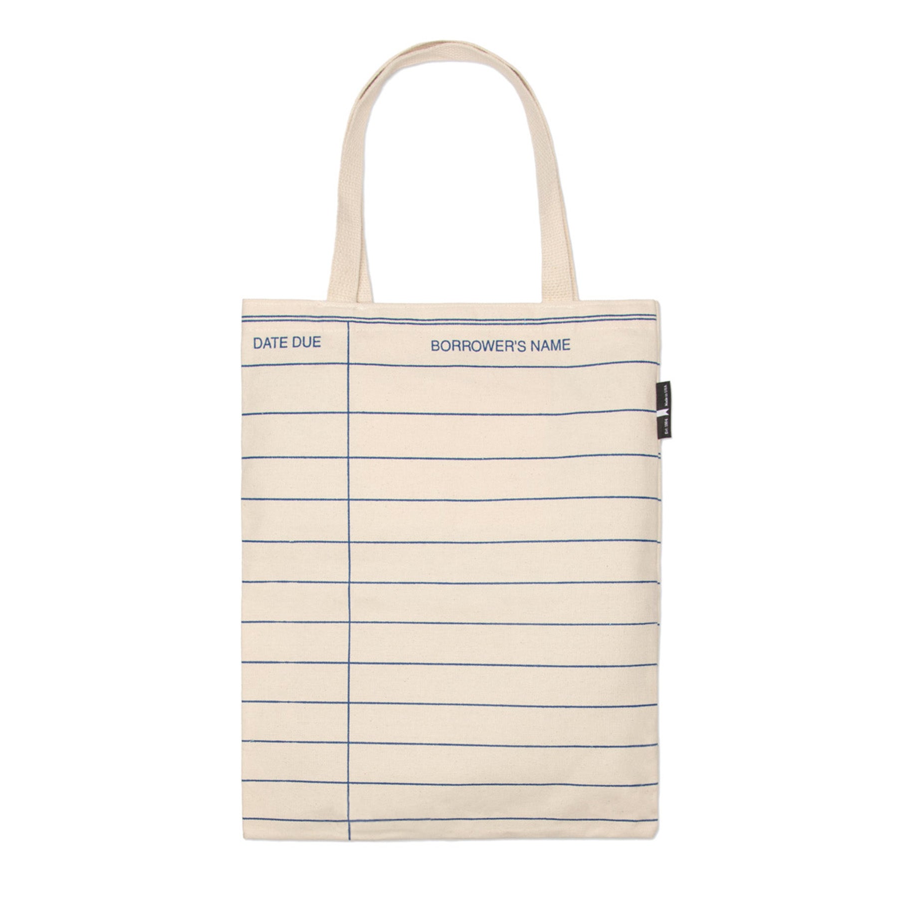 Library Card Tote