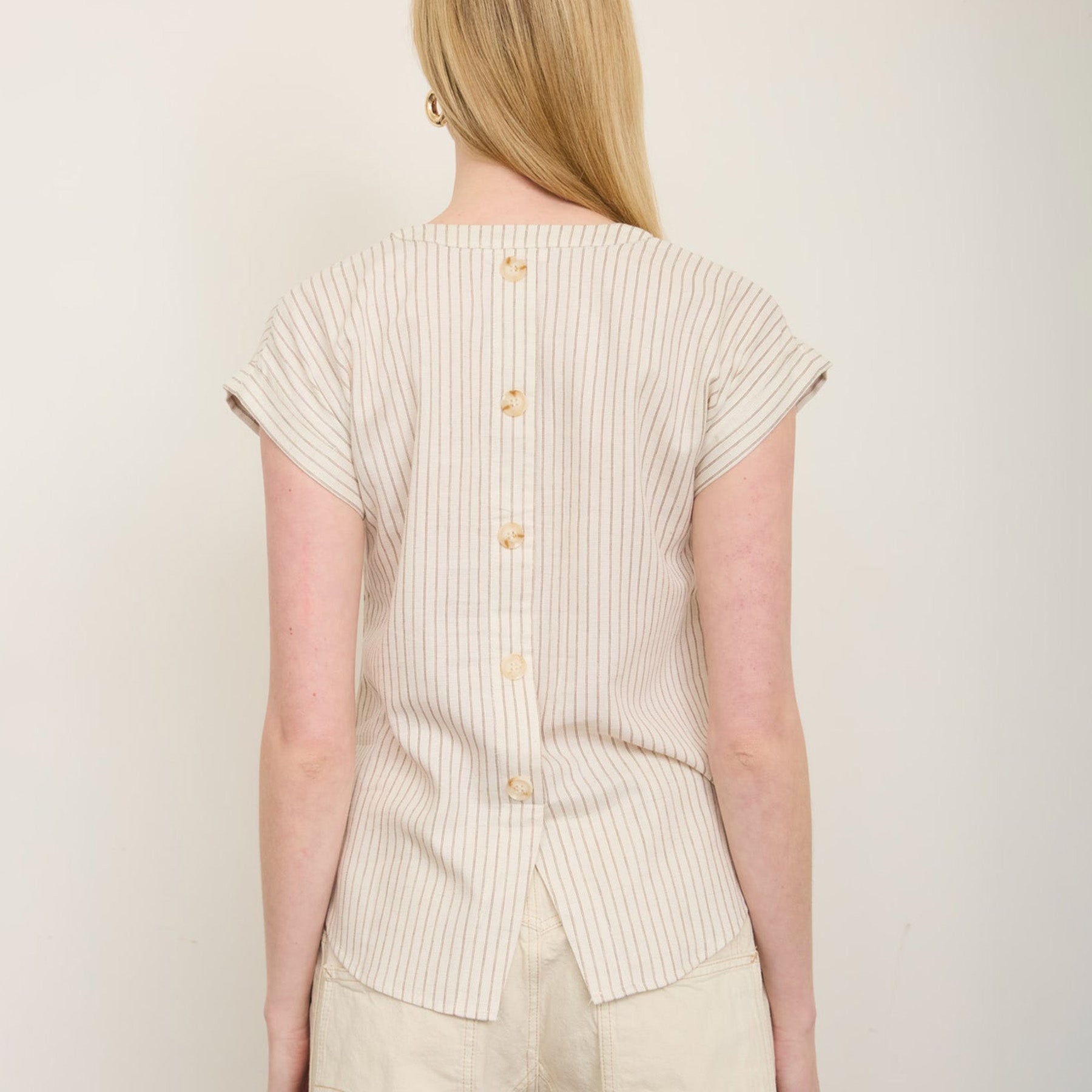 Merritt Split Neck Top