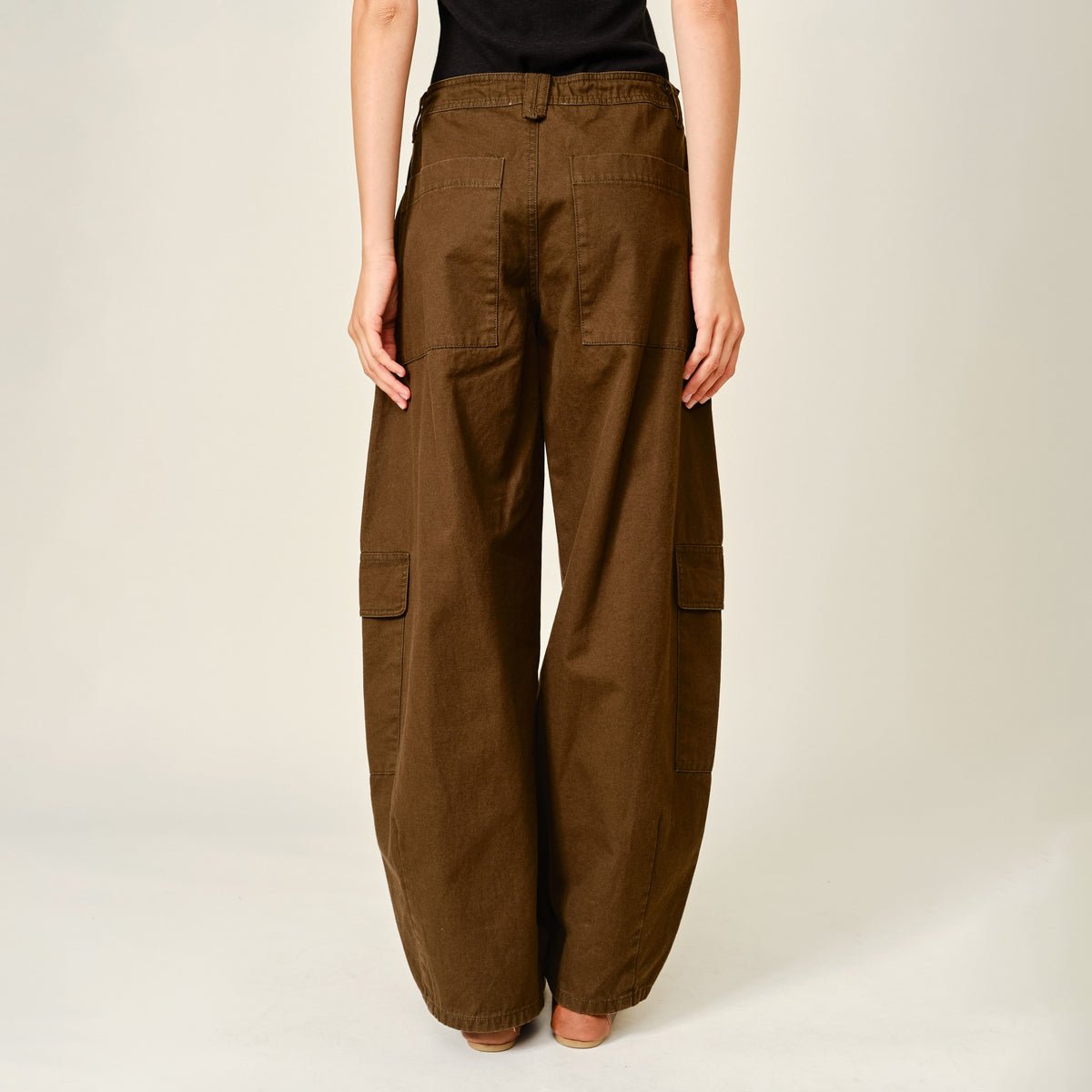 Mila Cargo Barrel Pants