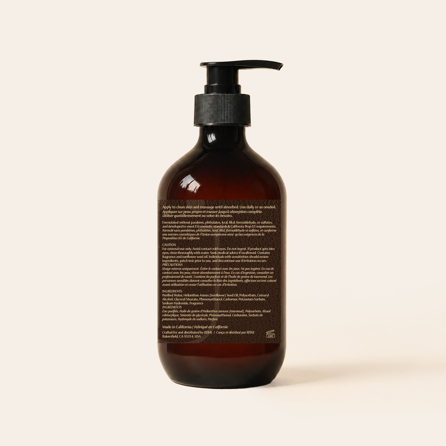 No 30: Vanille Noire Hand & Body Lotion