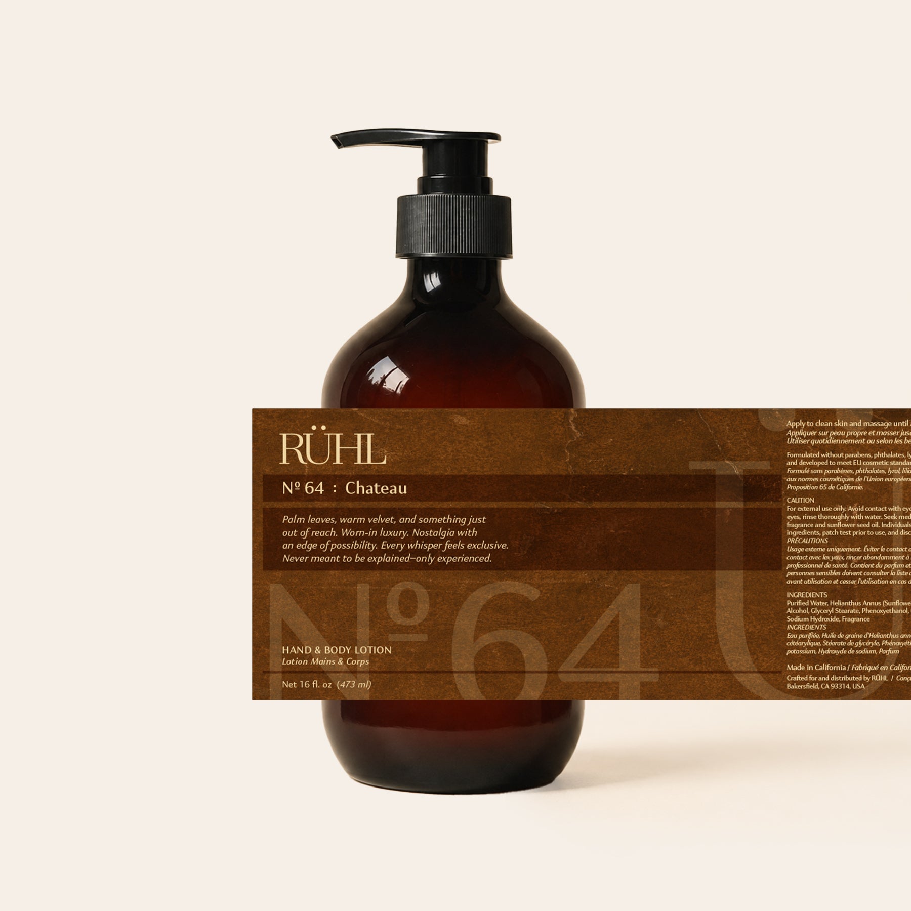 No 64: Chateau Hand & Body Lotion