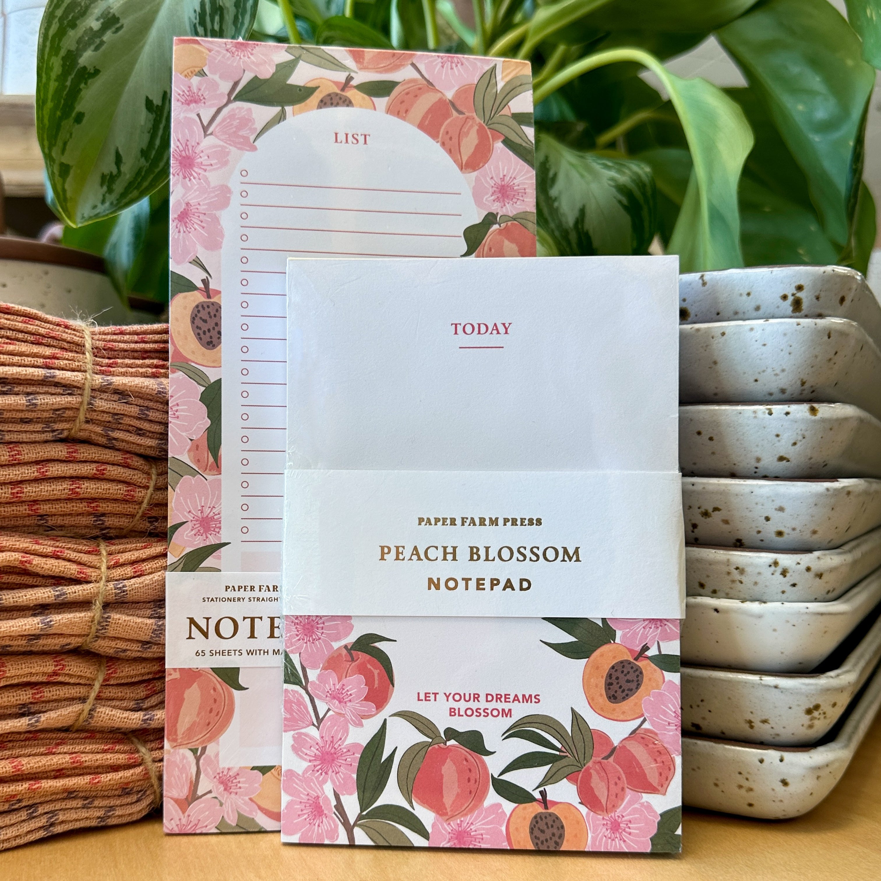 Peach Blossom Stationery