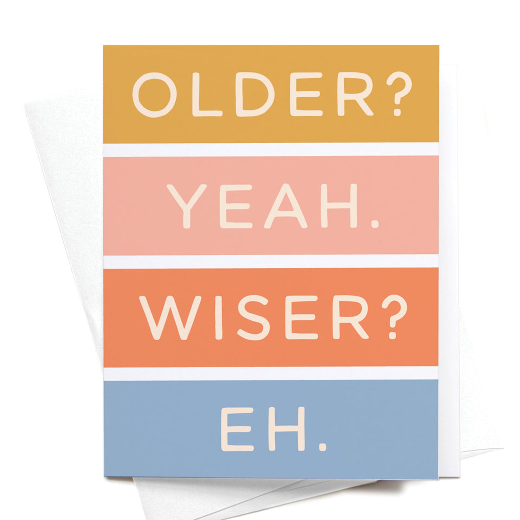 Older, Wiser Card