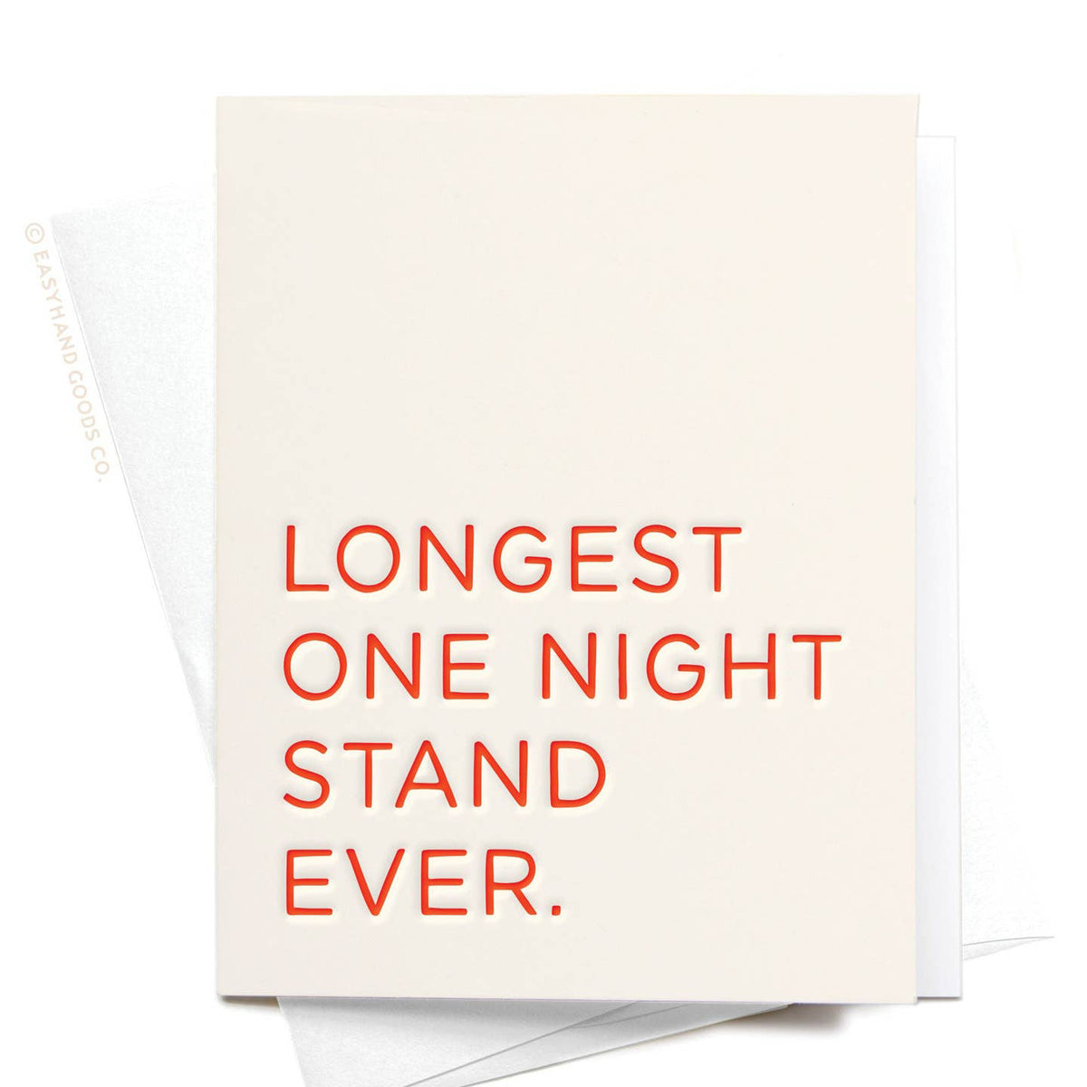 Longest One Night Stand Ever Card