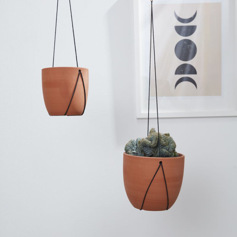hanging terracotta plant pots Palma Hanging Pot