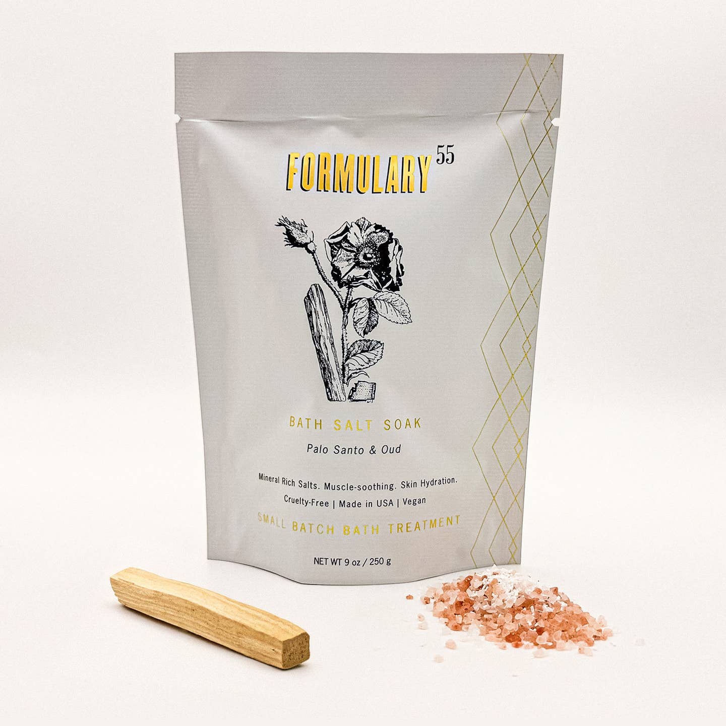 Palo Santo & Oud Bath Salt Soak