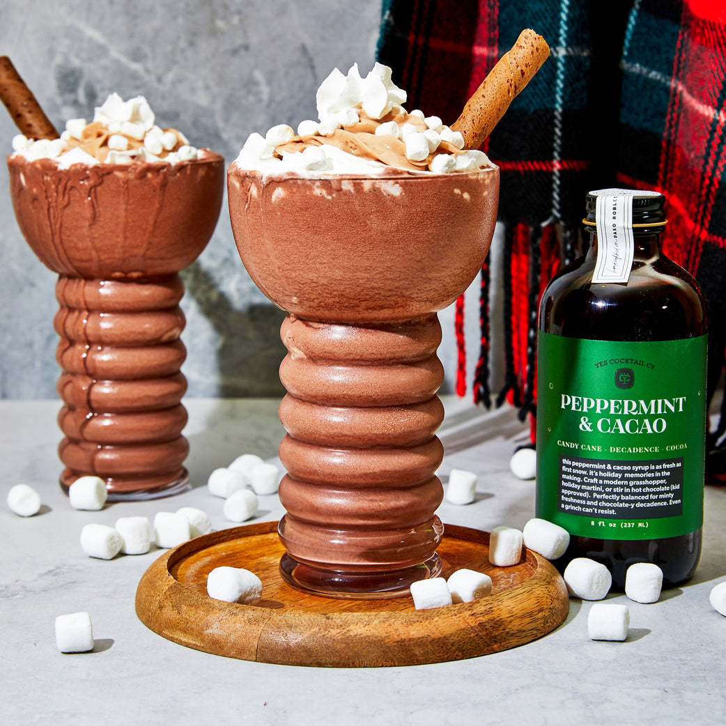 Peppermint + Cacao Syrup