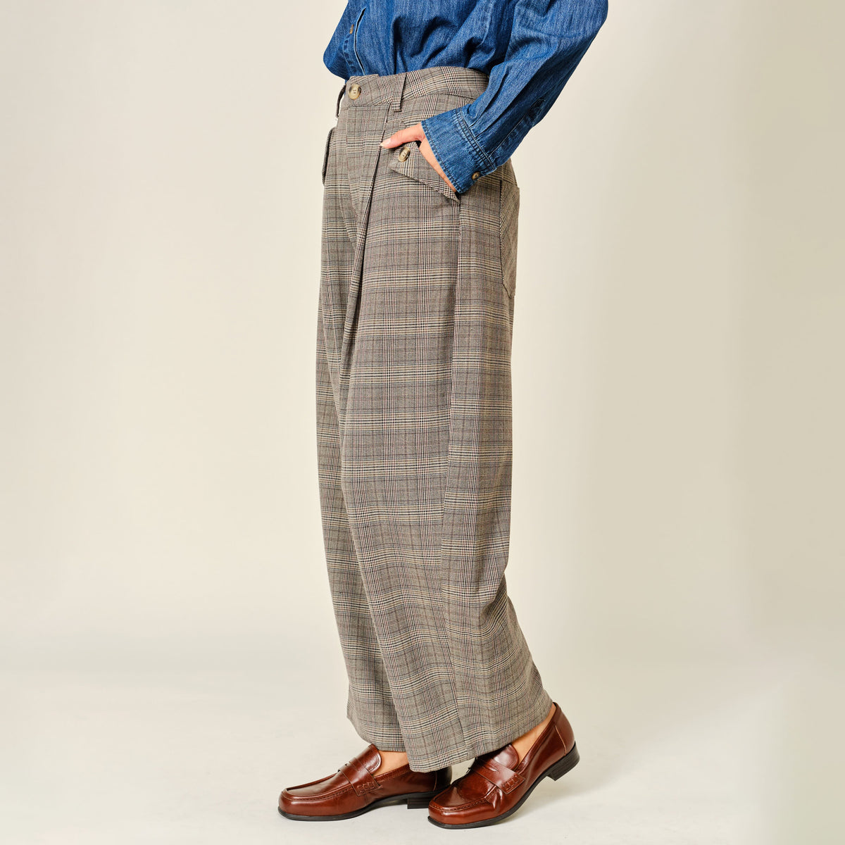 Iona Plaid Pants