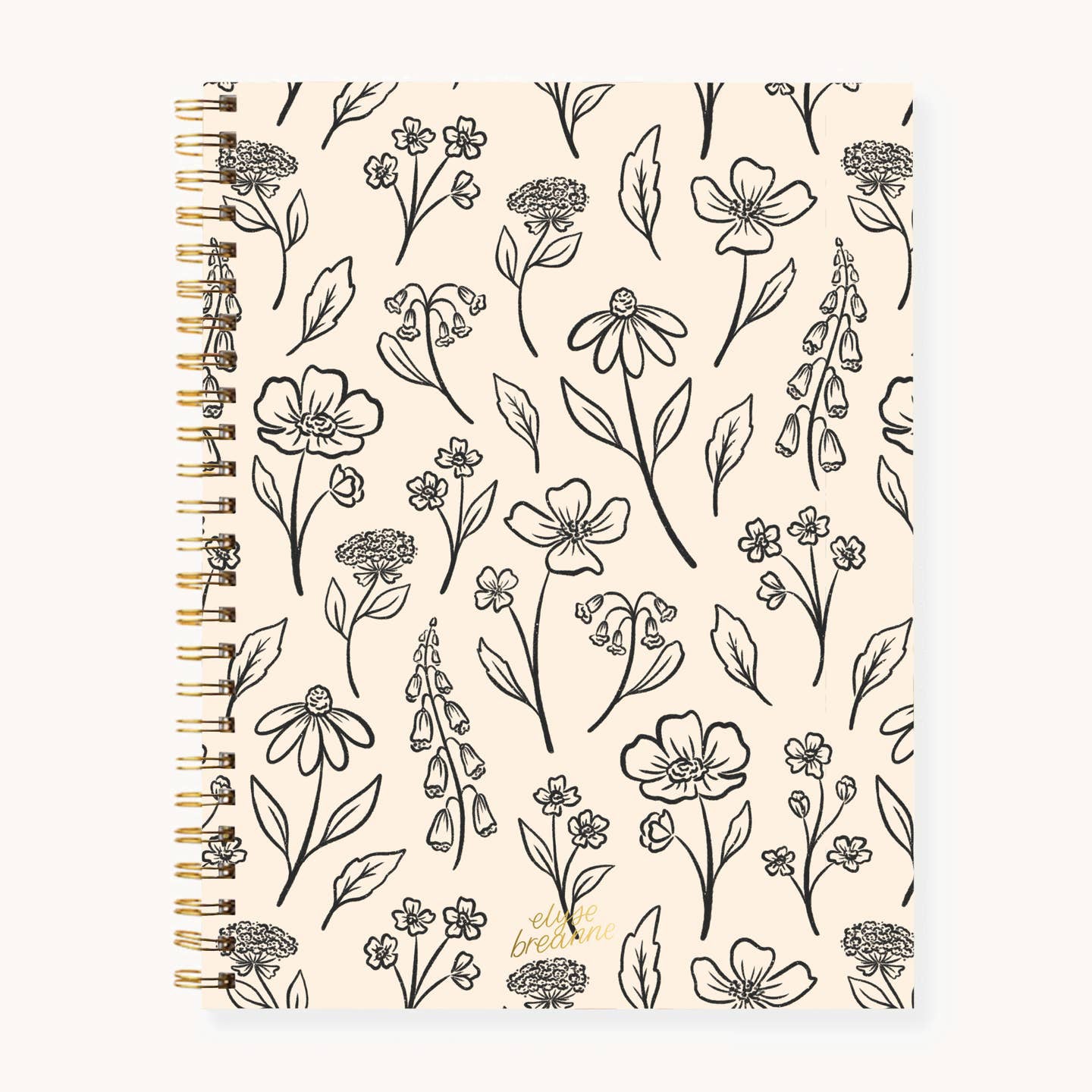 Pressed Flower Notebook