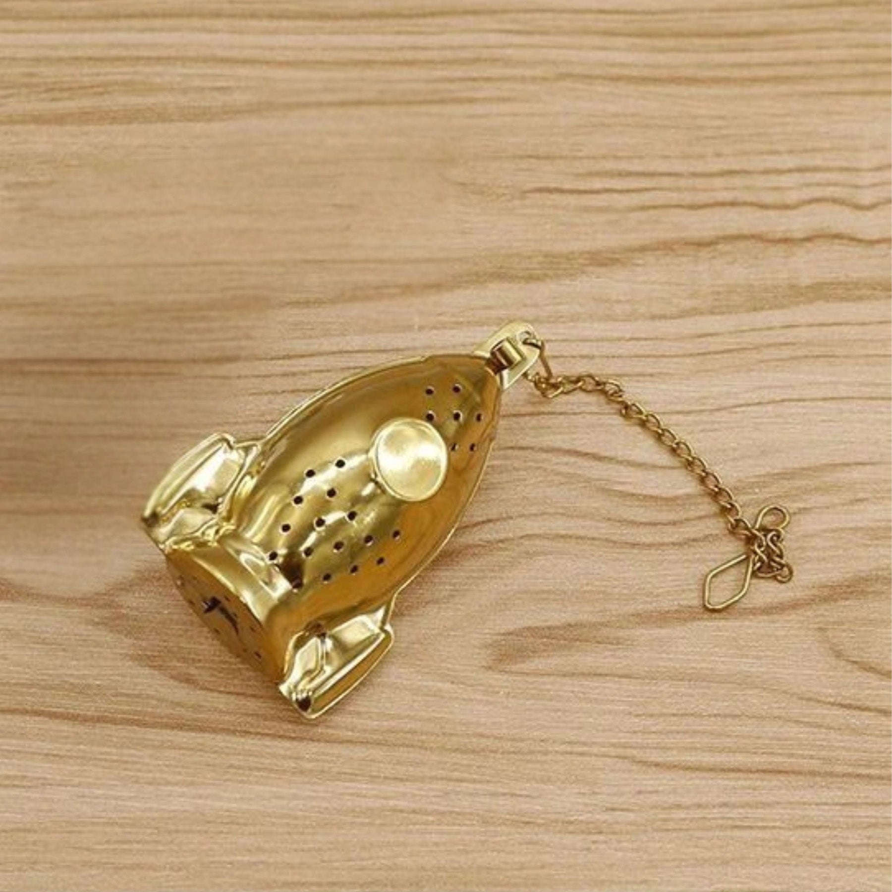 Gold Rocket Tea Infuser