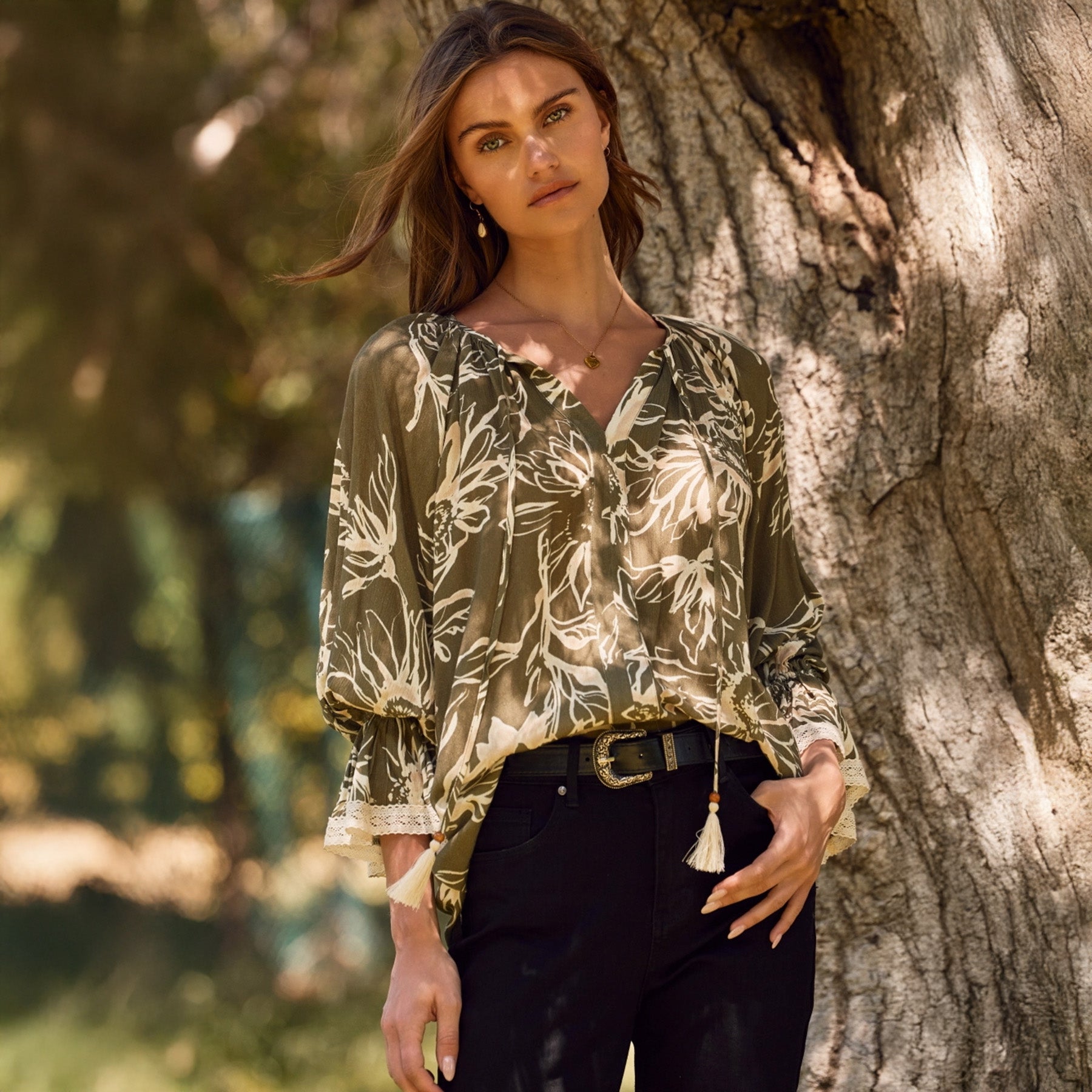 Senna Floral Blouse