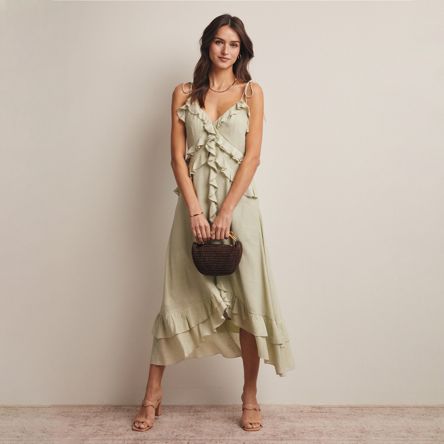 Sierra Tiered Midi Dress