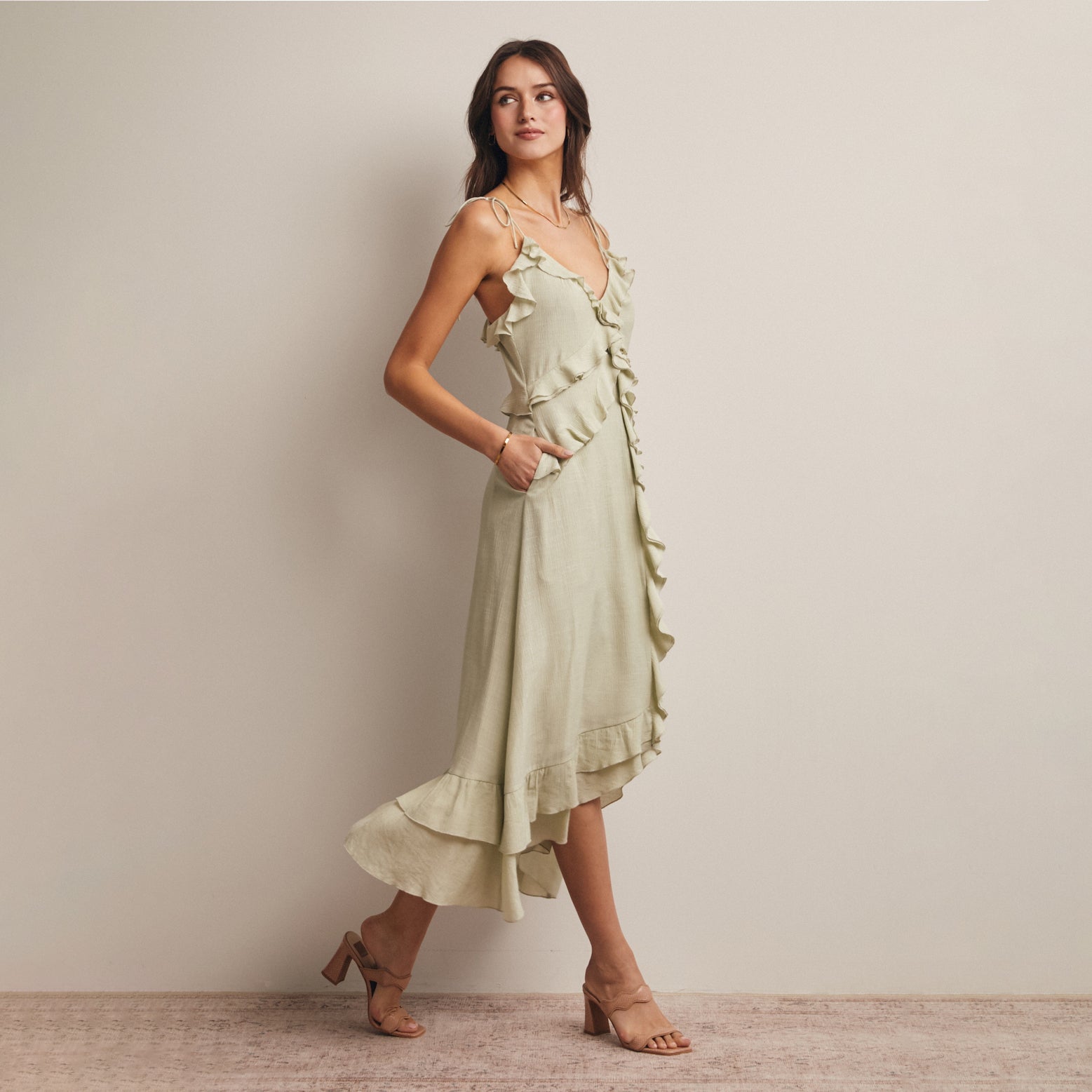 Sierra Tiered Midi Dress