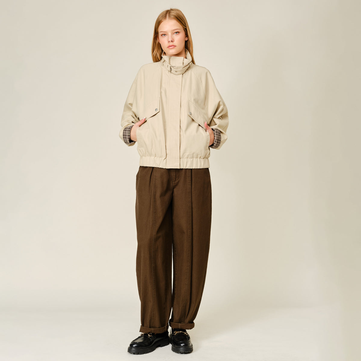 Simone Barrel Pants