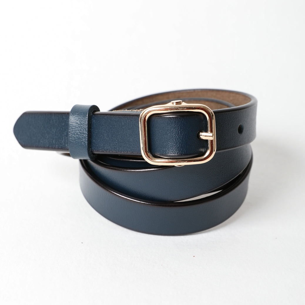 Skinny Leather Belt