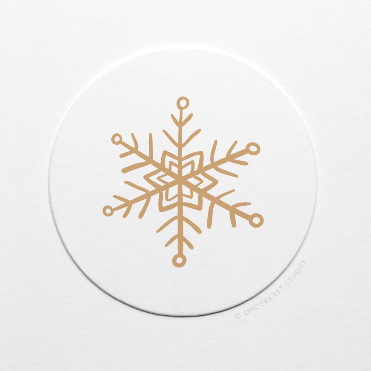 Snowflake Coaster Set