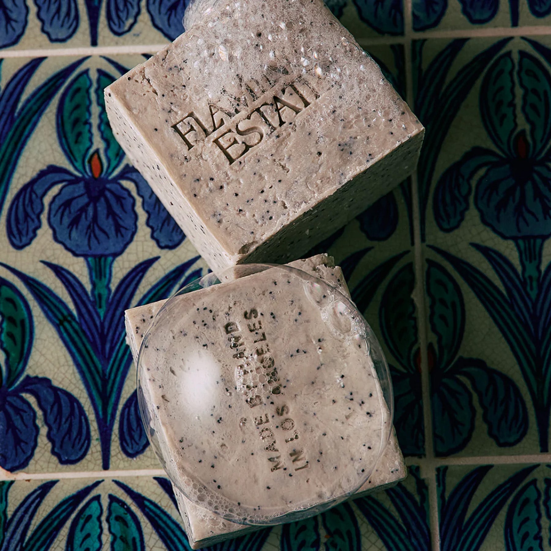 Exfoliating Peppermint Soap Brick