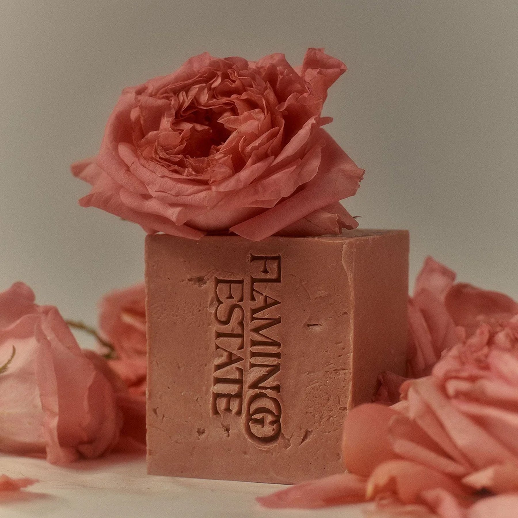 Jasmine Damask Rose Soap Brick